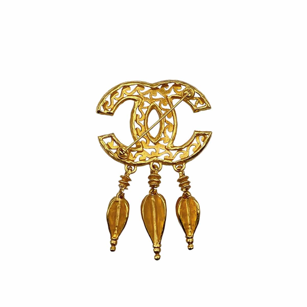 Luxury Promise Japan CHANEL VINTAGE COCOMARK DREAM CATCHER BROOCH ACCESSORY 95A 90269633