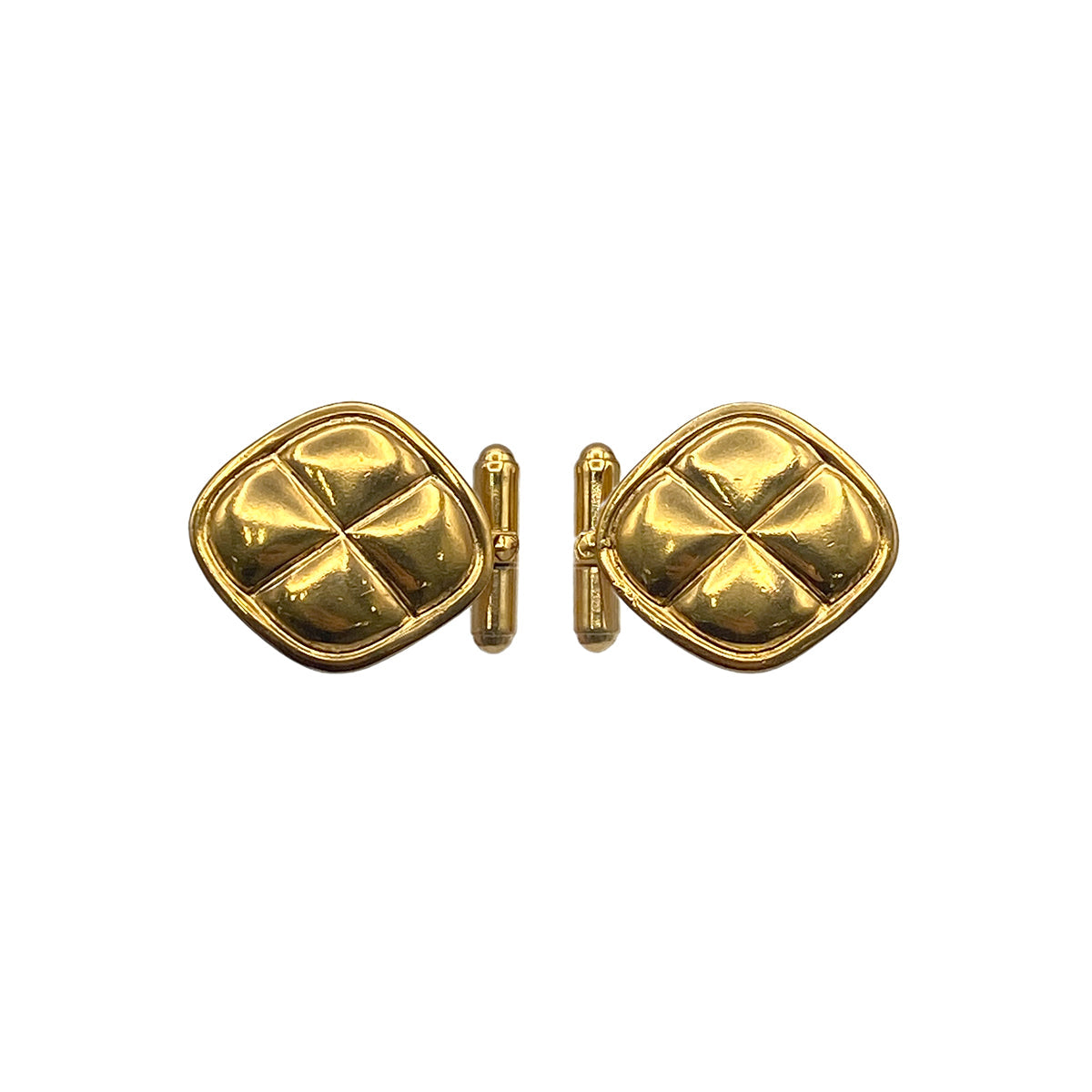 Luxury Promise Japan CHANEL VINTAGE CUFFLINKS GOLD ACCESSORY 90270375