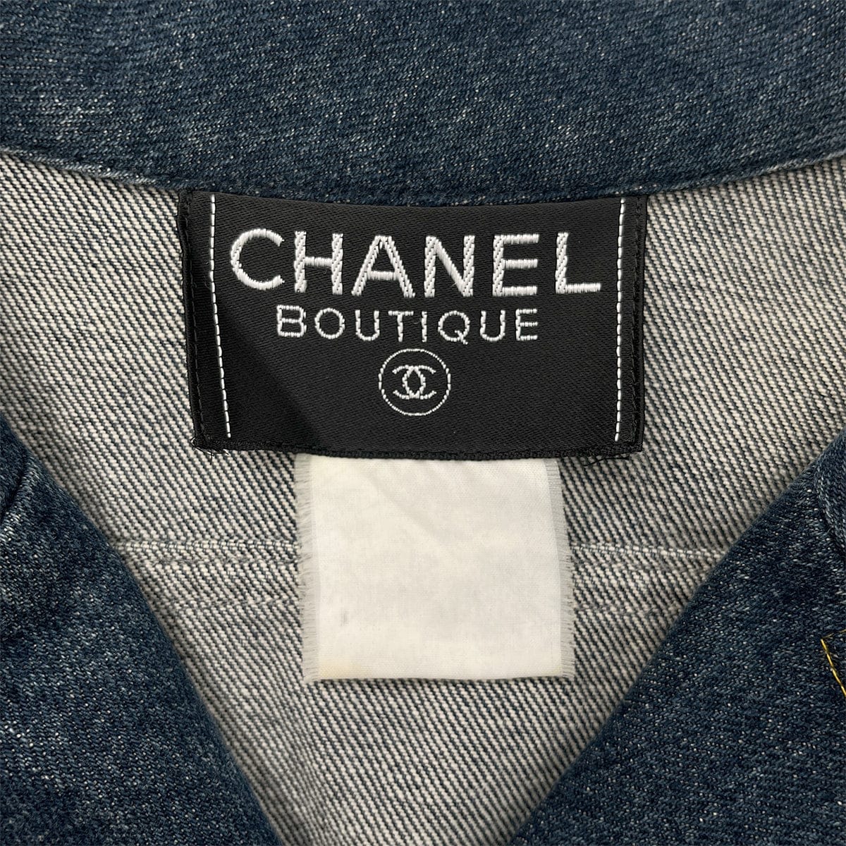 Luxury Promise Japan CHANEL VINTAGE DENIM JACKET BLUE RTW 90288061