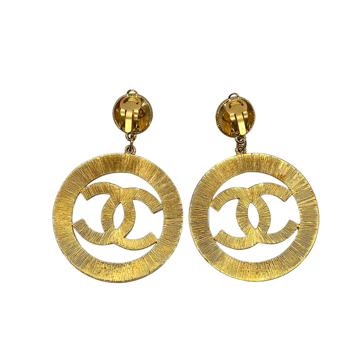 Luxury Promise Japan CHANEL VINTAGE EARRINGS BIG COCO ACCESSORY 29 90270874
