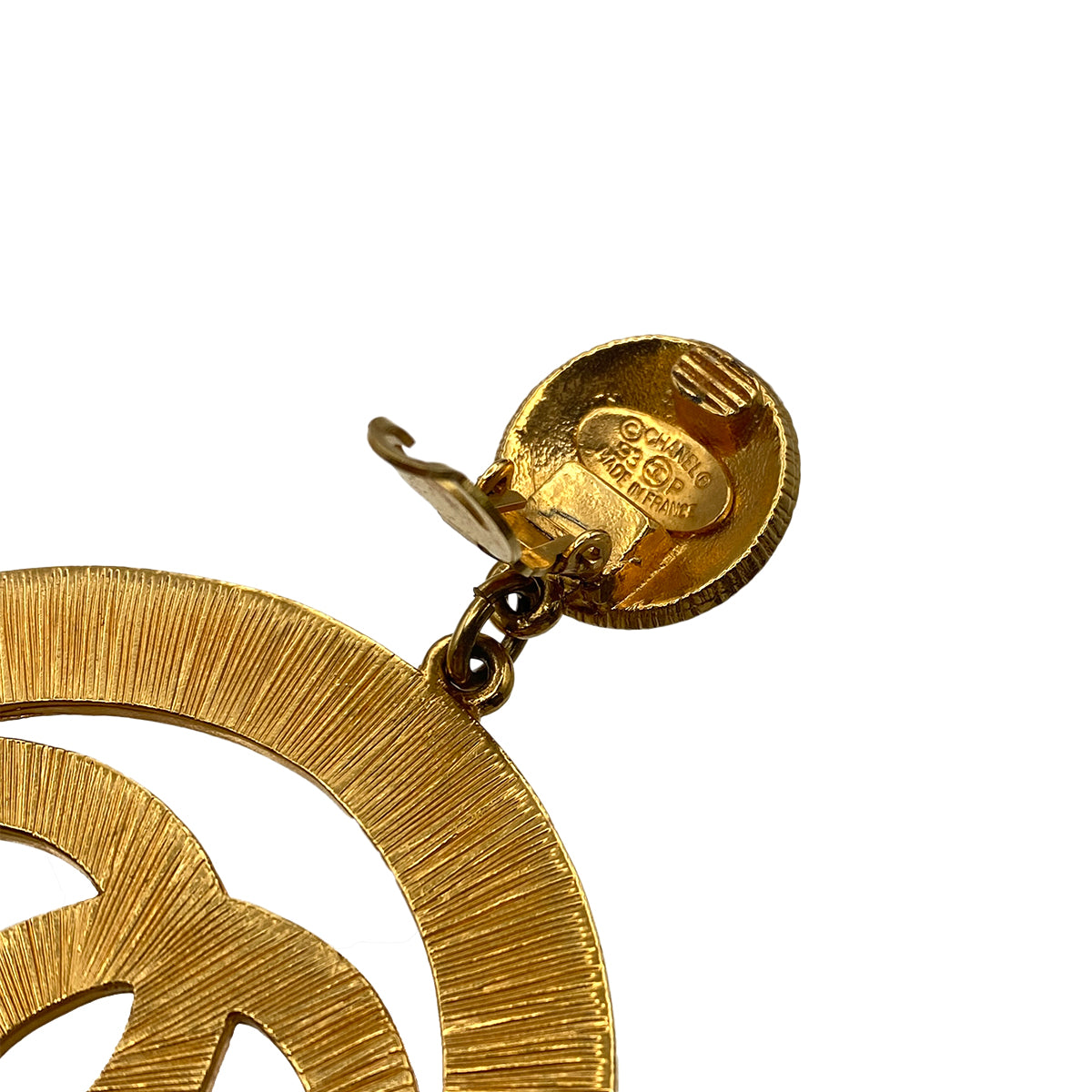 Luxury Promise Japan CHANEL VINTAGE EARRINGS COCOMARK ACCESSORY 93P 90271752