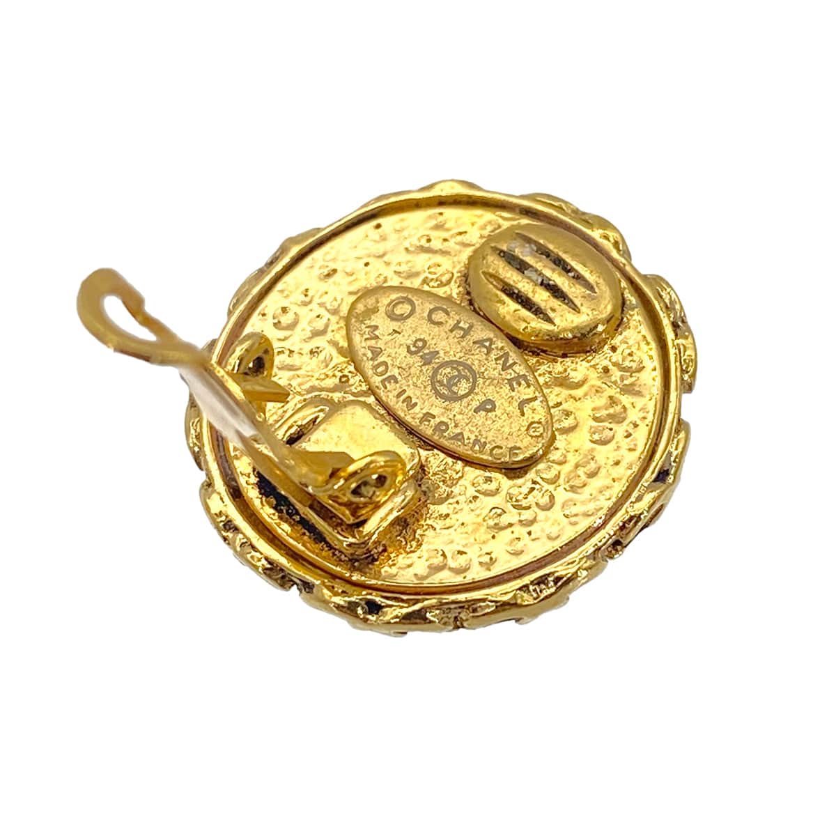 Luxury Promise Japan CHANEL VINTAGE EARRINGS COCOMARK FAKE PEARL ACCESSORY 94P 90271928