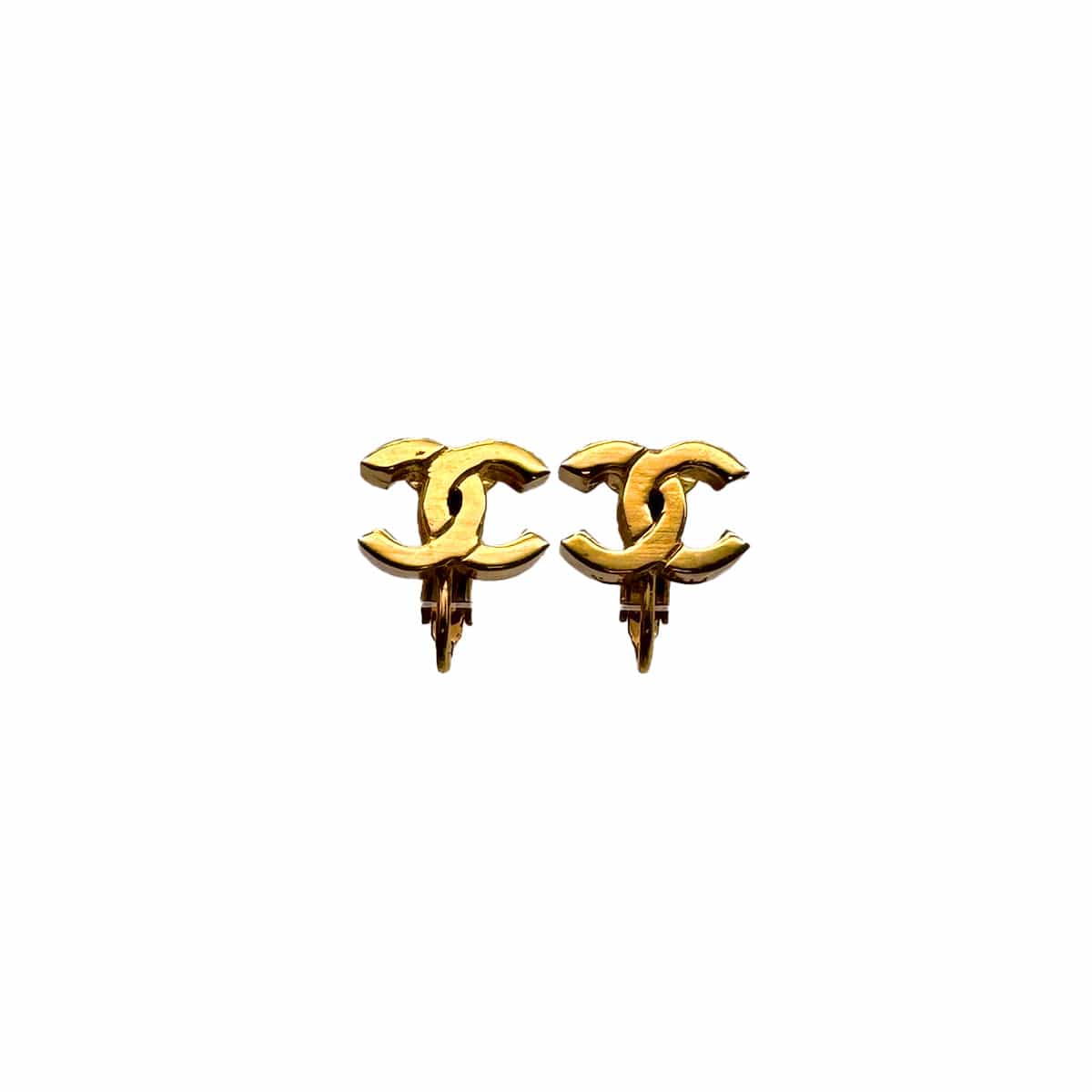 Luxury Promise Japan CHANEL VINTAGE EARRINGS COCOMARK GOLD ACCESSORY 90308357