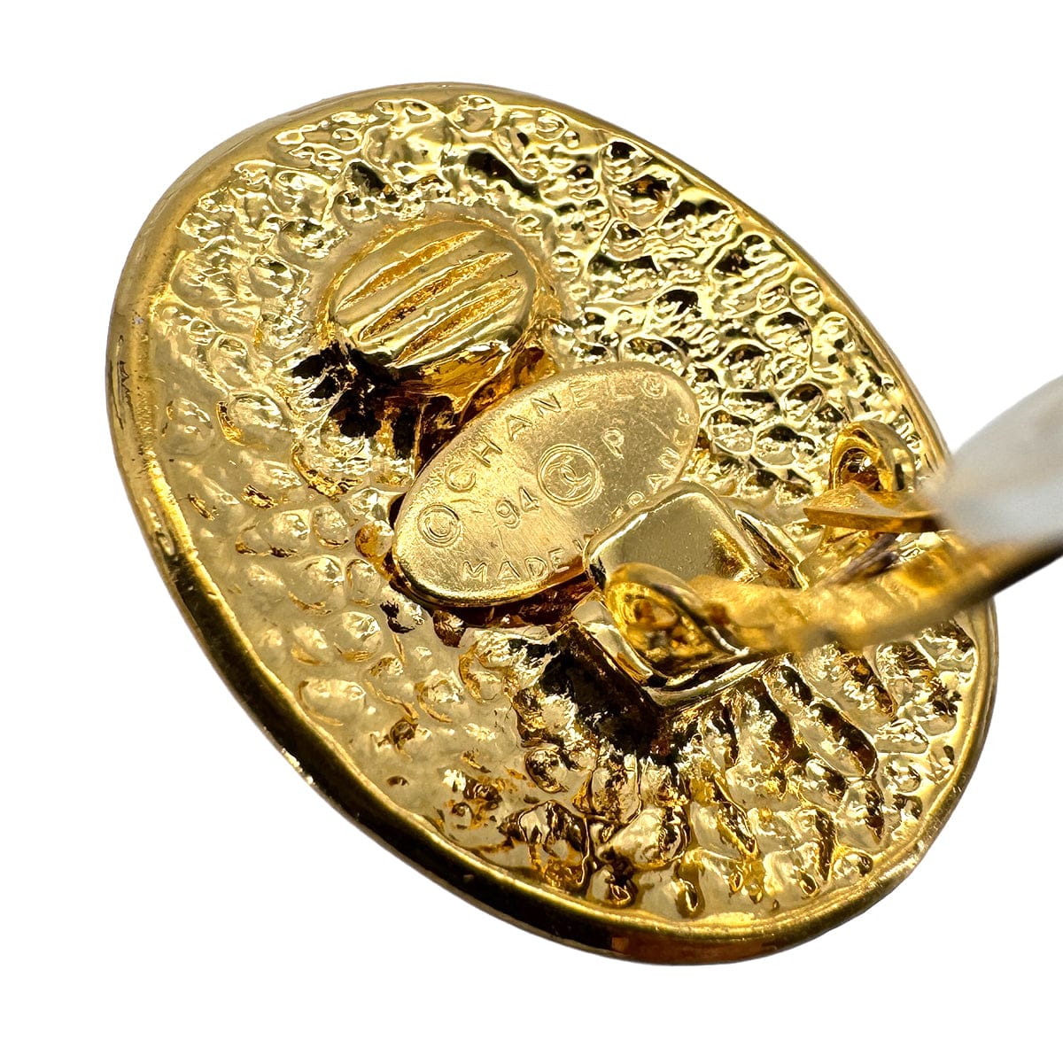 Luxury Promise Japan CHANEL VINTAGE EARRINGS COCOMARK OVAL ACCESSORY 94P 90236878