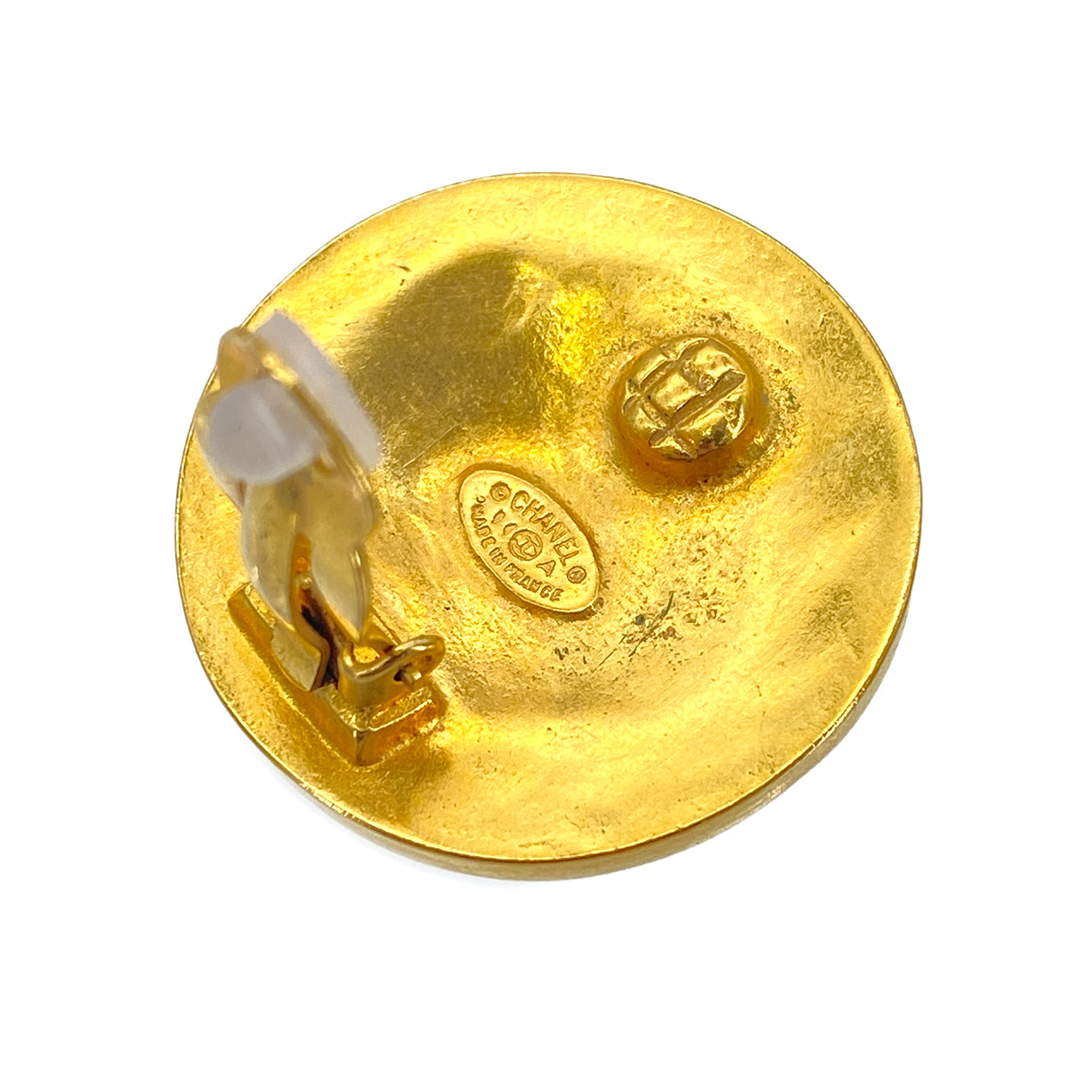 Luxury Promise Japan CHANEL VINTAGE EARRINGS COCOMARK ROUND ACCESSOR 94A 90271790