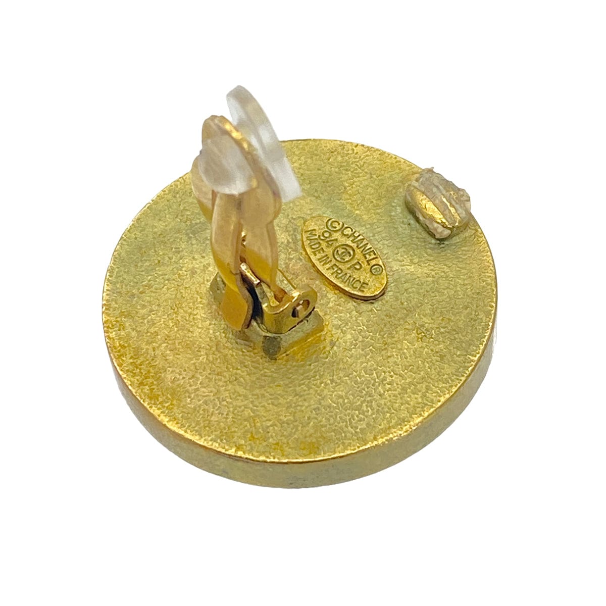 Luxury Promise Japan CHANEL VINTAGE EARRINGS COCOMARK ROUND ACCESSOR 94P 90271828