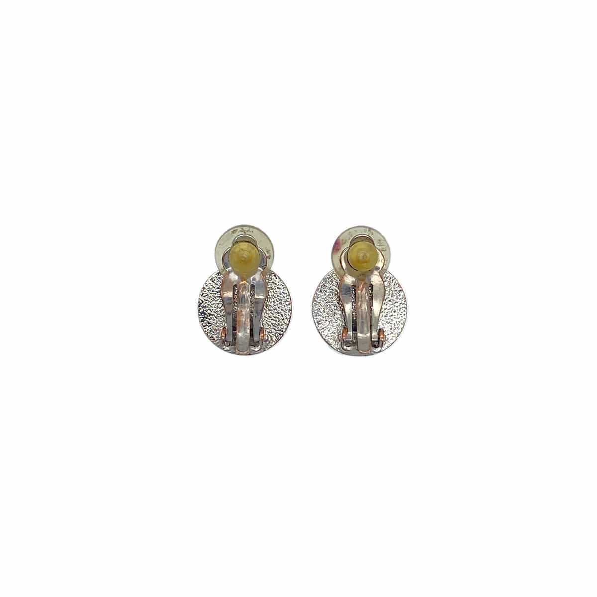 Luxury Promise Japan CHANEL VINTAGE EARRINGS COCOMARK ROUND COLOR STONE 00A ACCESSORY 90272577