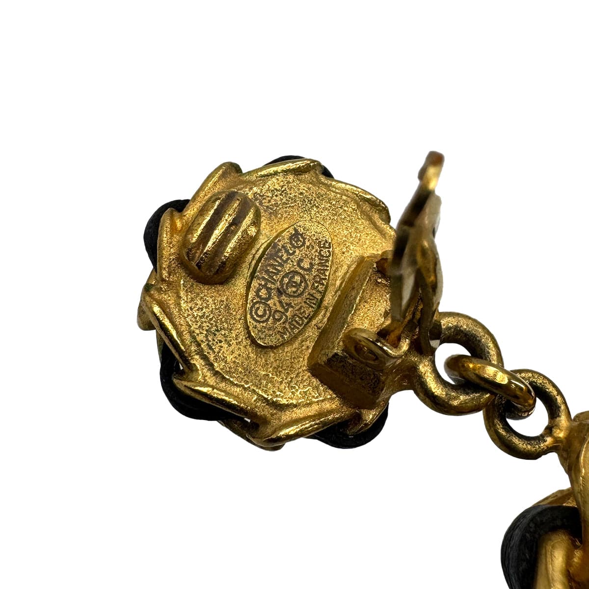 Luxury Promise Japan CHANEL VINTAGE ICON CHARM EARRINGS COCOMARK 94C ACCESSORY 90309013