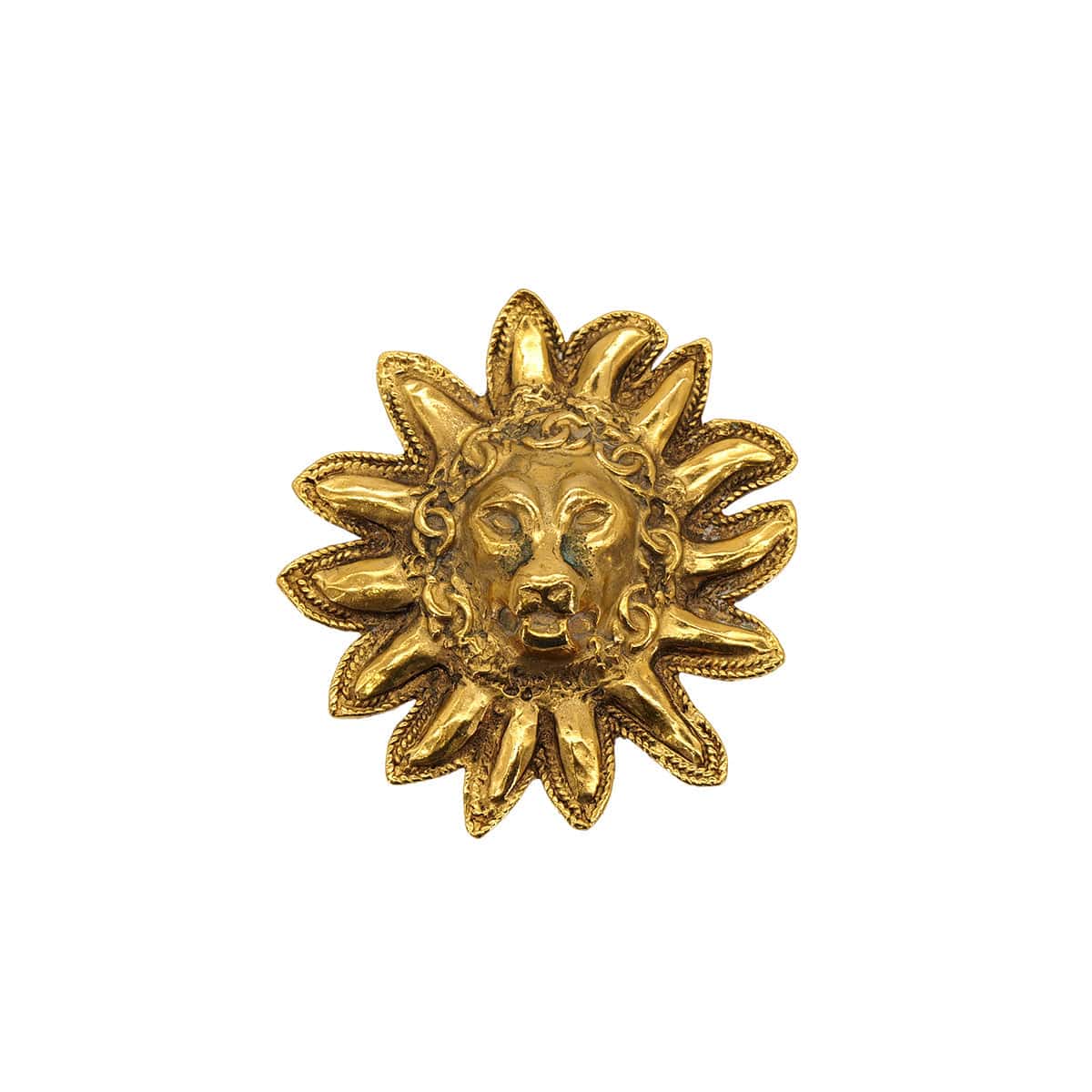 Luxury Promise Japan CHANEL VINTAGE LION MOTIF BROOCH ACCESSORY 90306866