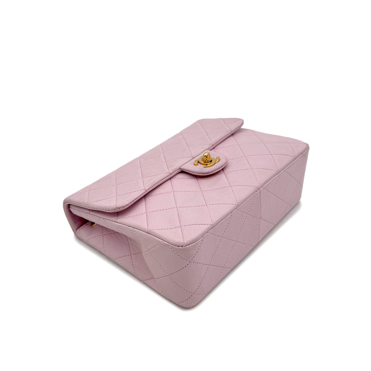 Luxury Promise Japan CHANEL VINTAGE MINI MATELASSE 20 CHAIN SHOULDER BAG PINK LAMB SKIN 90292487