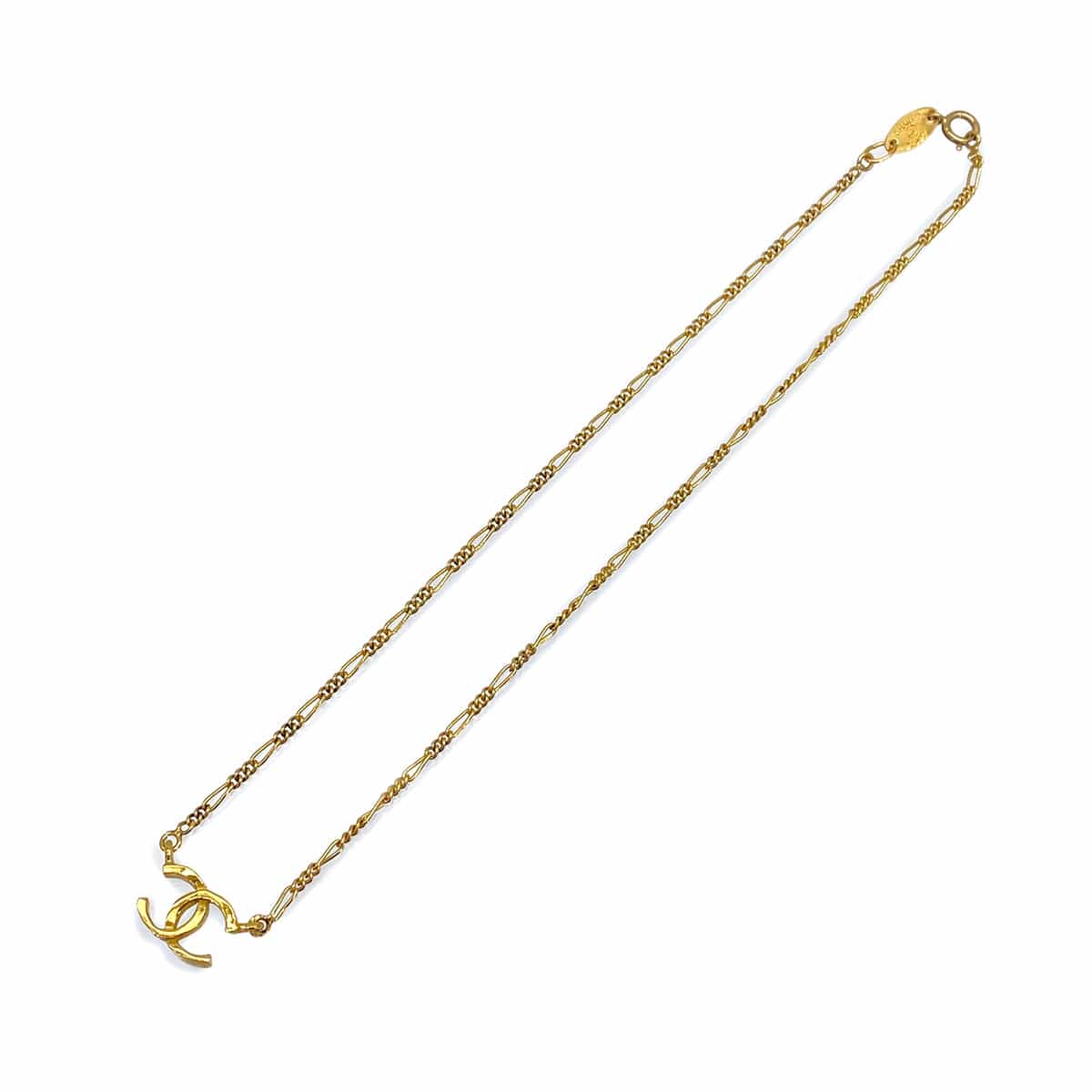 Luxury Promise Japan CHANEL VINTAGE NECKLACE COCOMARK GOLD ACCESSORY 90308292