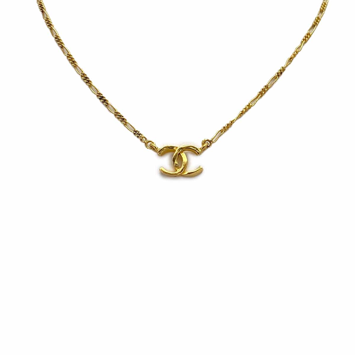 Luxury Promise Japan CHANEL VINTAGE NECKLACE COCOMARK GOLD ACCESSORY 90308292