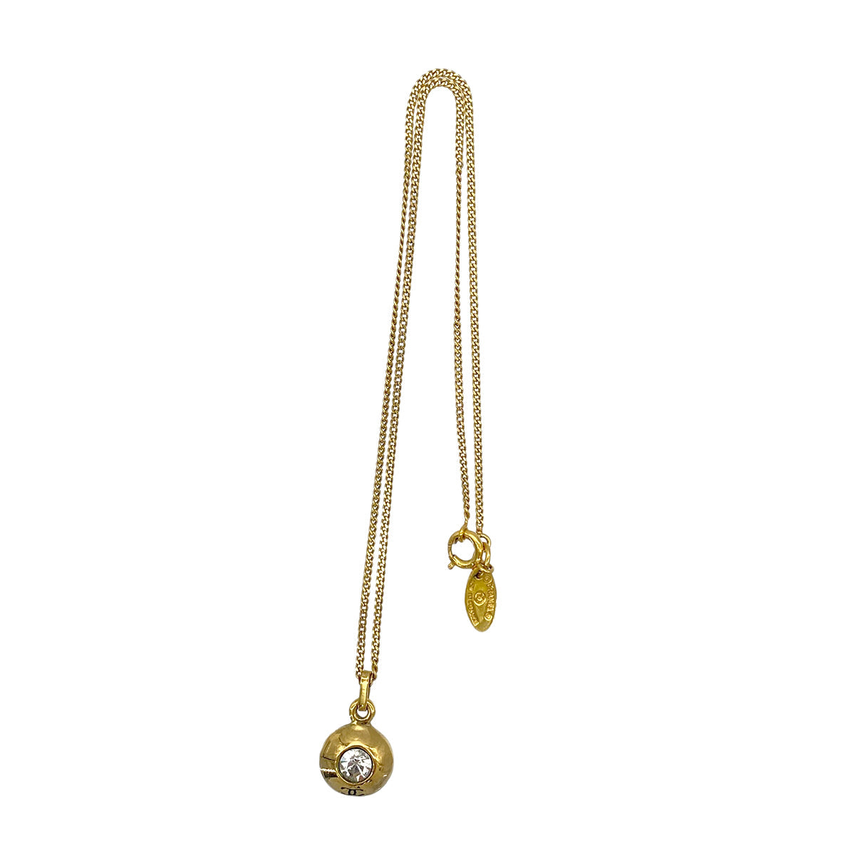 Luxury Promise Japan CHANEL VINTAGE NECKLACE COCOMARK RHINESTONE ACCESSORY 90272587