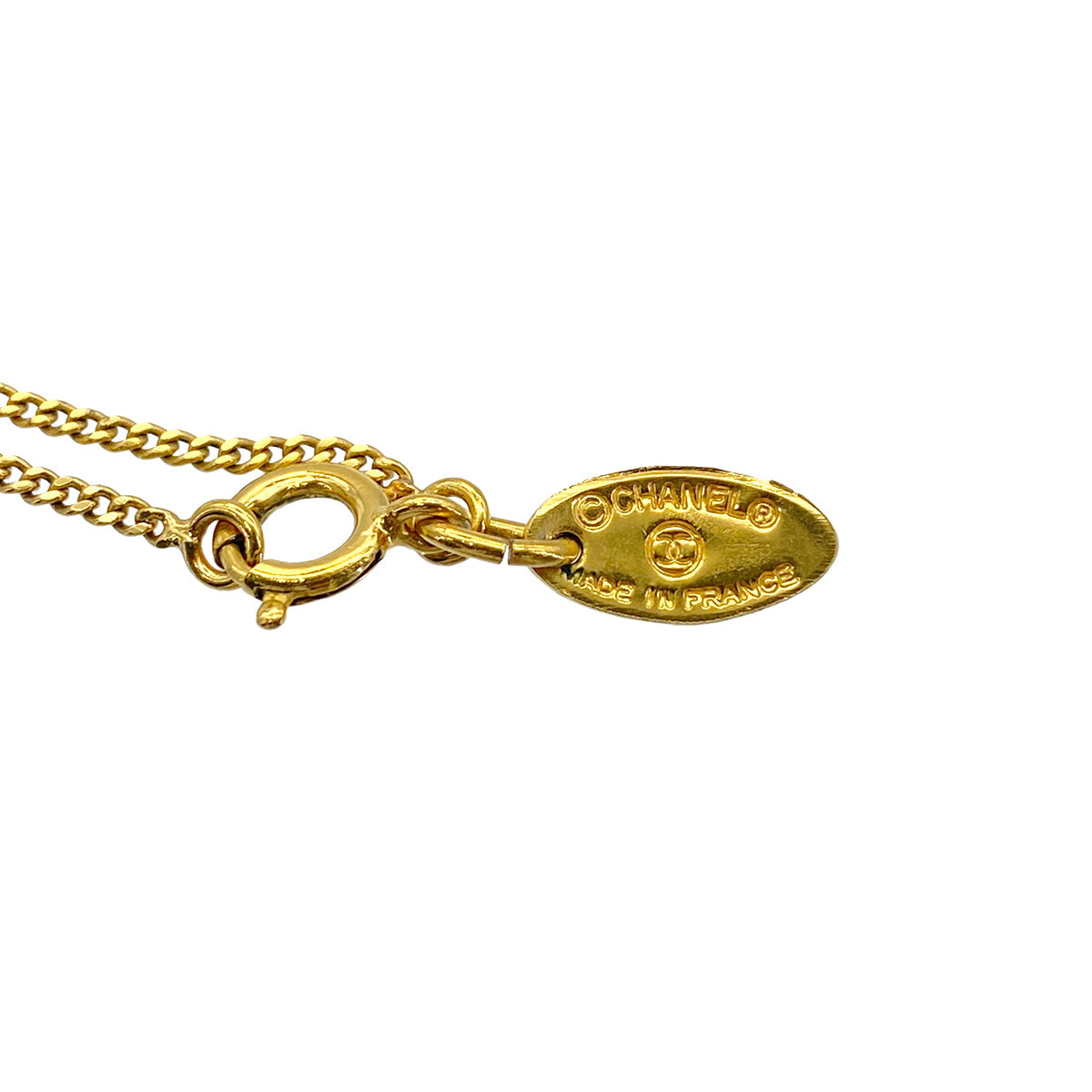 Luxury Promise Japan CHANEL VINTAGE NECKLACE COCOMARK RHINESTONE ACCESSORY 90272587
