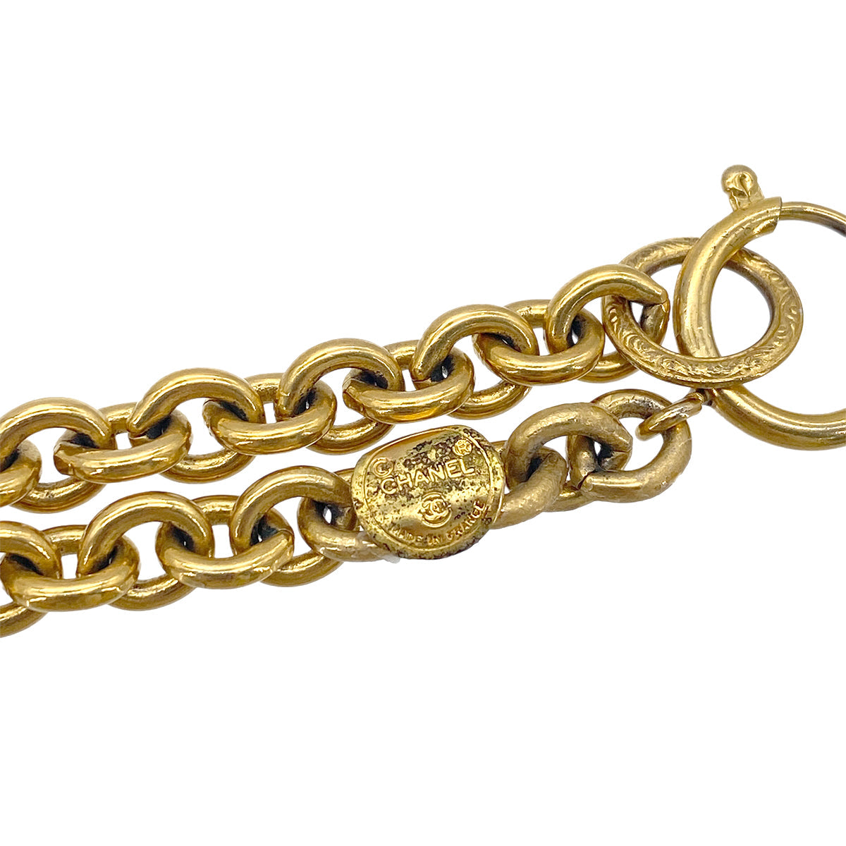 Luxury Promise Japan CHANEL VINTAGE NECKLACE COCOMARK TEARD DROP ACCESSORY 90276371