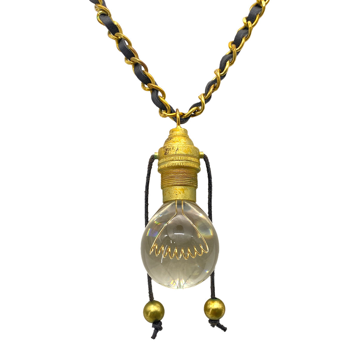 Luxury Promise Japan CHANEL VINTAGE NECKLACE LIGHT BULB MOTIF ACCESSORY 94P 90252552