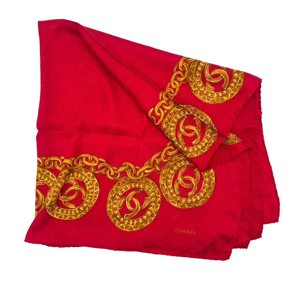 Luxury Promise Japan CHANEL VINTAGE SCARF MULTICOLOR SILK 90301123