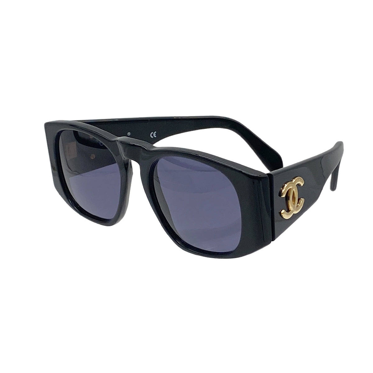 Luxury Promise Japan CHANEL VINTAGE SUNGLASSES COCOMARK BLACK EYEWEAR 90278908