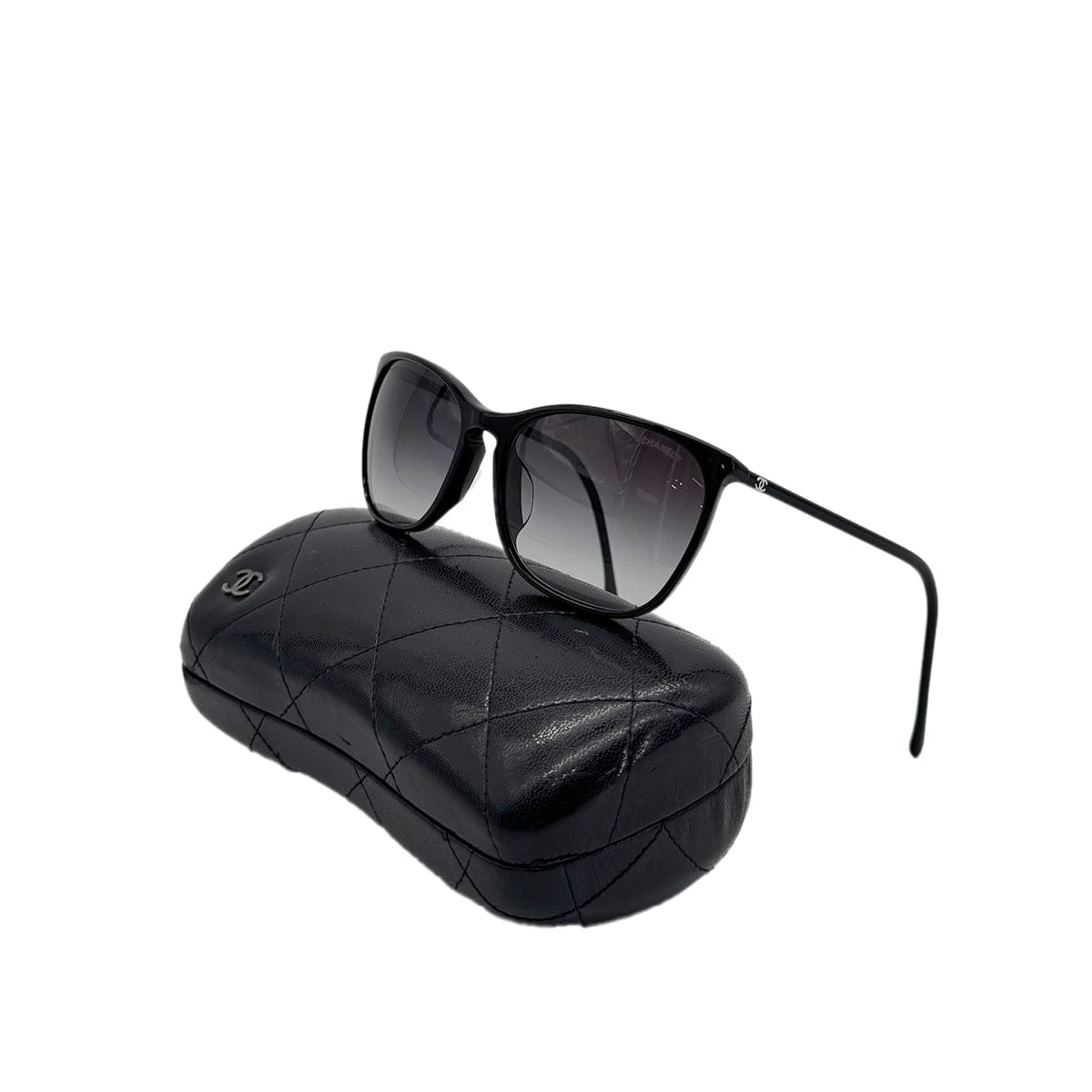 Luxury Promise Japan CHANEL VINTAGE SUNGLASSES COCOMARK BLACK EYEWEAR 90296468