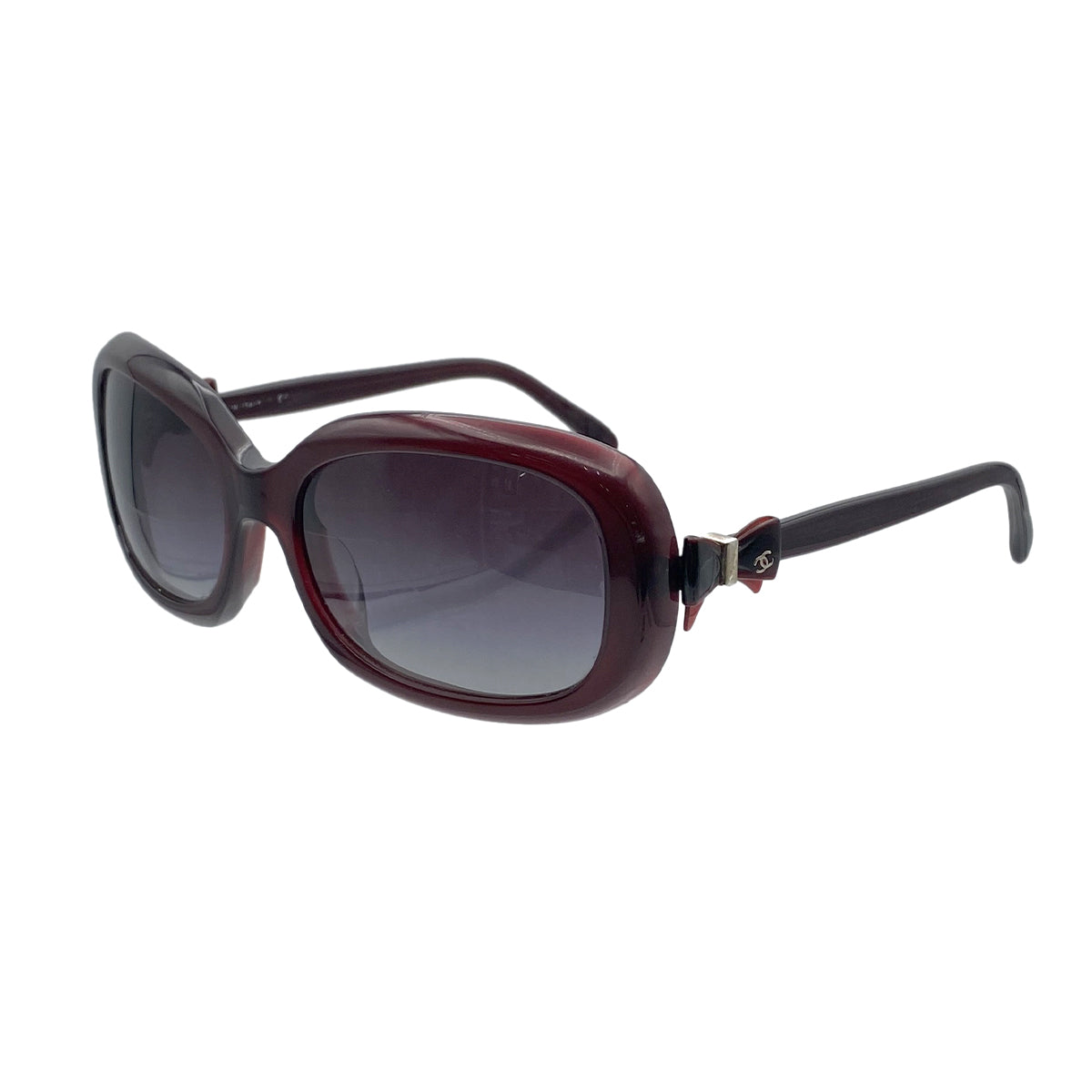 Luxury Promise Japan CHANEL VINTAGE SUNGLASSES COCOMARK RIBBON BROWN EYEWEAR 90281203
