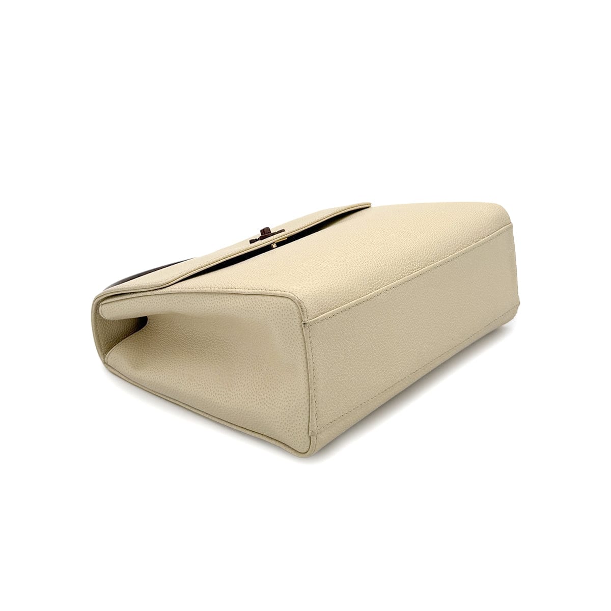 Luxury Promise Japan CHANEL VINTAGE WOOD HANDLE HAND BAG BEIGE CAVIAR SKIN 90282064