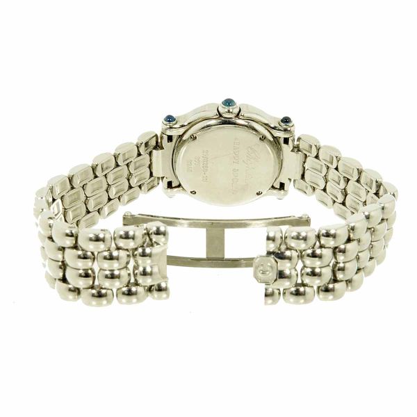Luxury Promise Japan Chopard Happy Sport 27/8250 23 Women's Watch with 5 Diamonds and White Quartz Movement, 90296666
