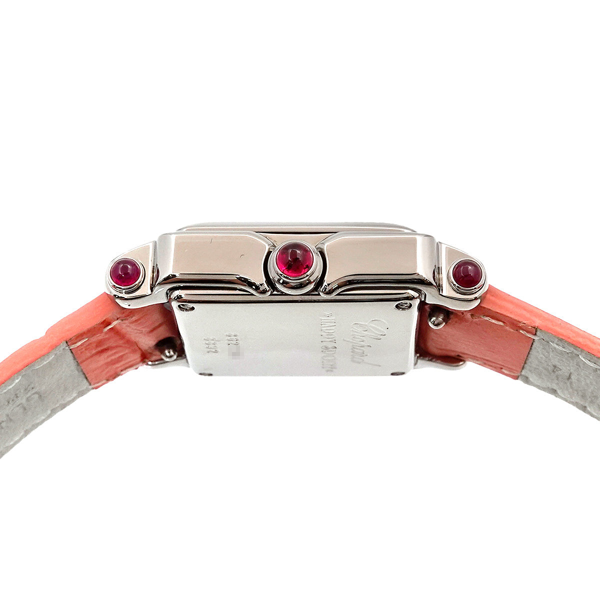 Luxury Promise Japan Chopard Happy Sports 27 8892 21 5P Diamond Women's Watch Pink Shell Quartz Movement Chopard Happy Sports 90273363