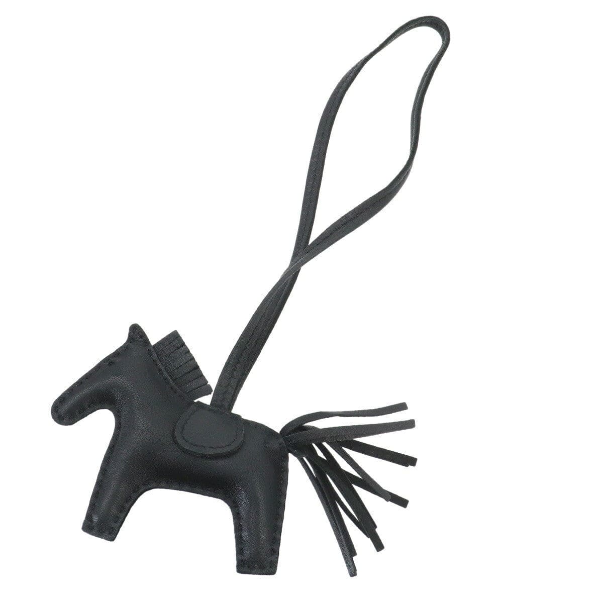Luxury Promise Japan HERMES Rodeo PM Bag Charm Agneau Milo So Black Accessory 90329357