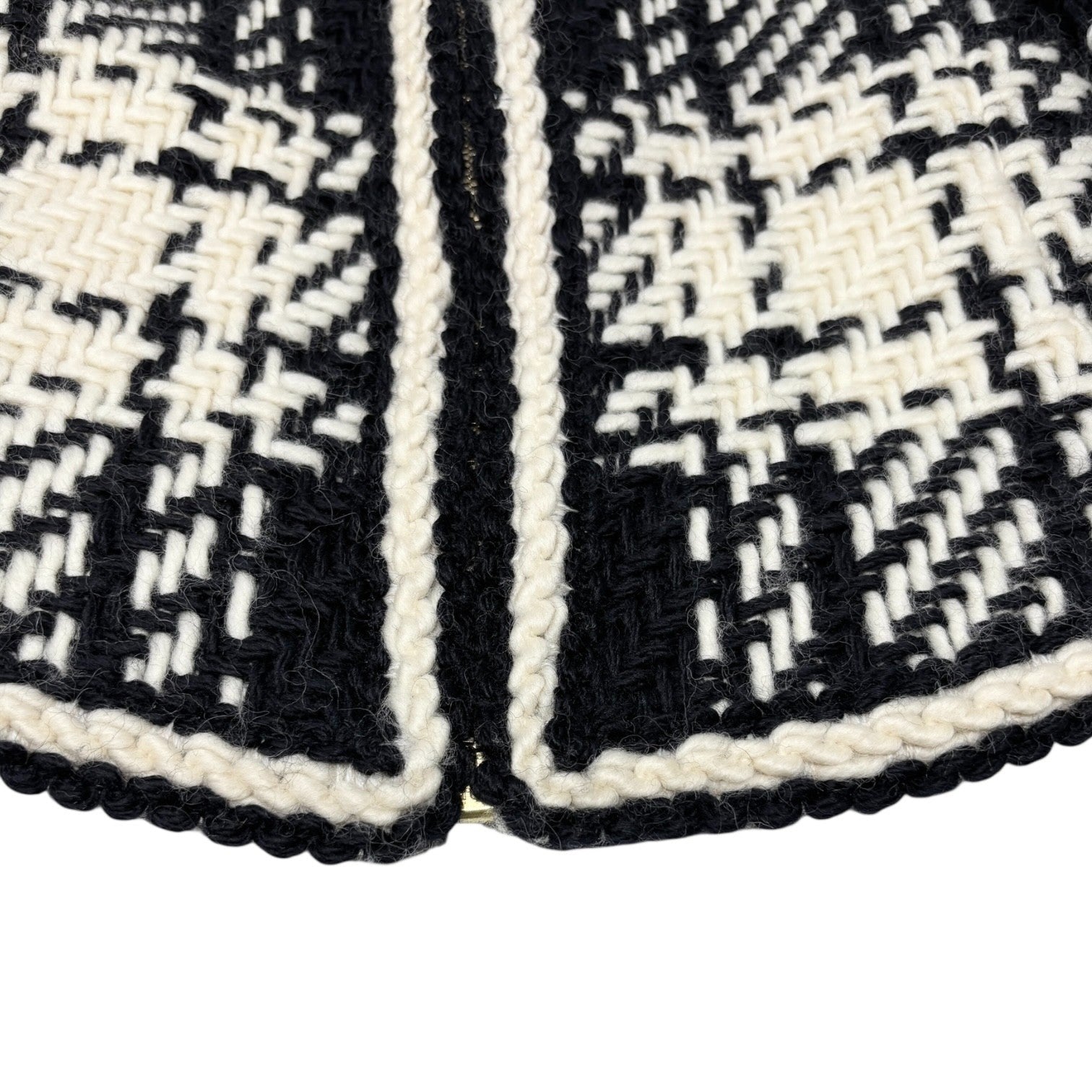 CELINE セリーヌ マカダム柄 ロゴ ウール100 マフラー CELINE MACADAM PATTERNED WOOL MUFFLER MADE IN ITALY/セリーヌ