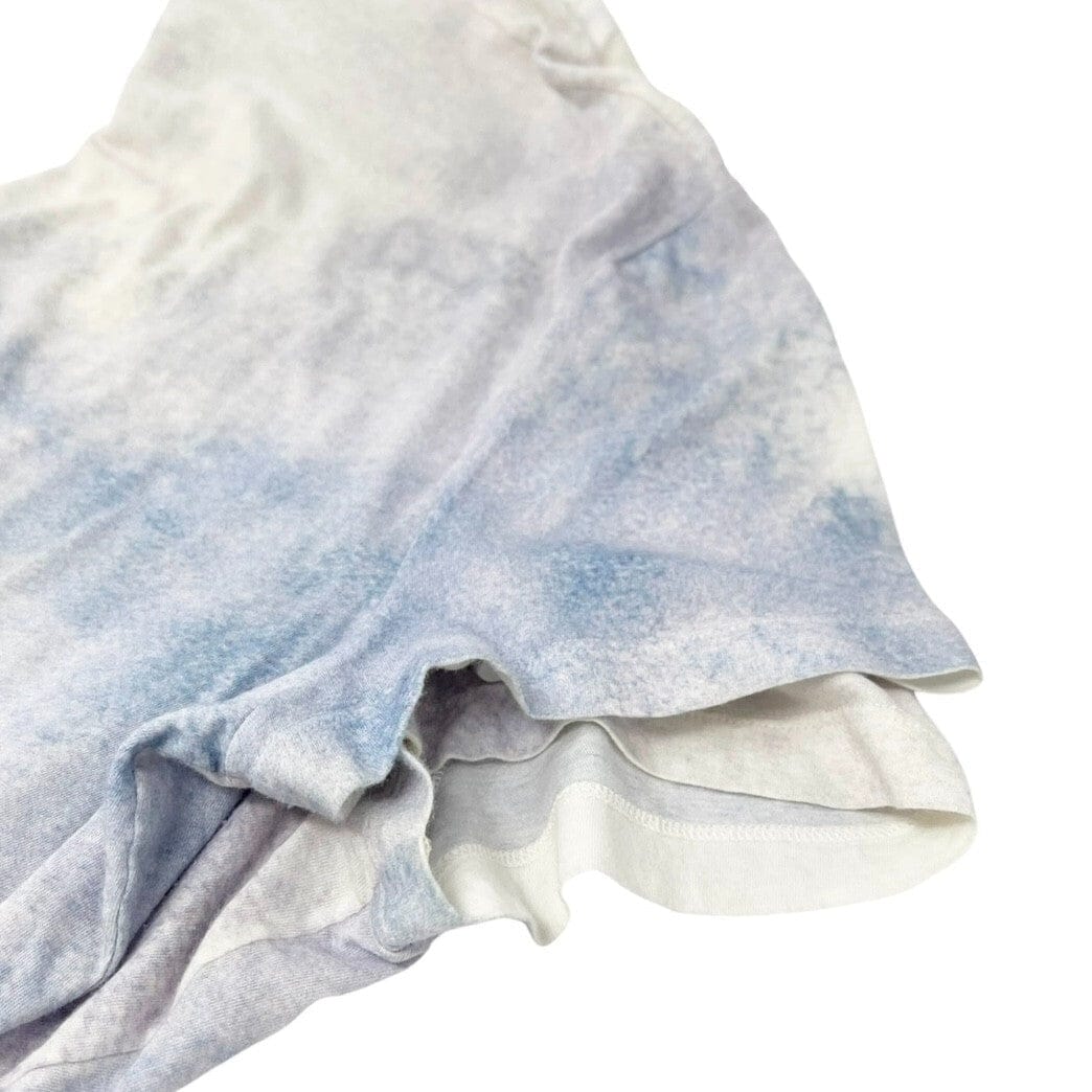 Luxury Promise Japan CHANEL Vintage P37873 CC Logo T-shirt Top #46 White Short Sleeve Cotton RankAB+