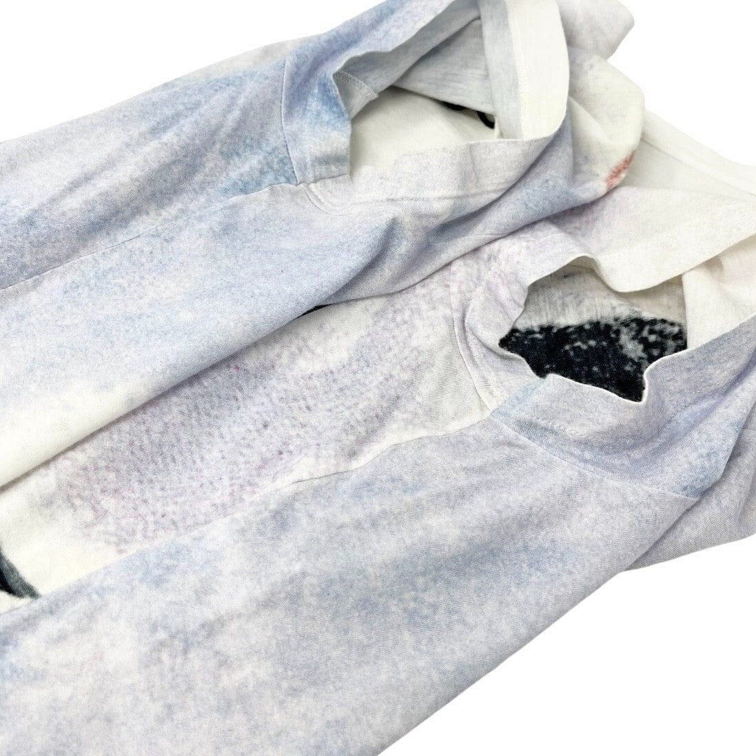 Luxury Promise Japan CHANEL Vintage P37873 CC Logo T-shirt Top #46 White Short Sleeve Cotton RankAB+