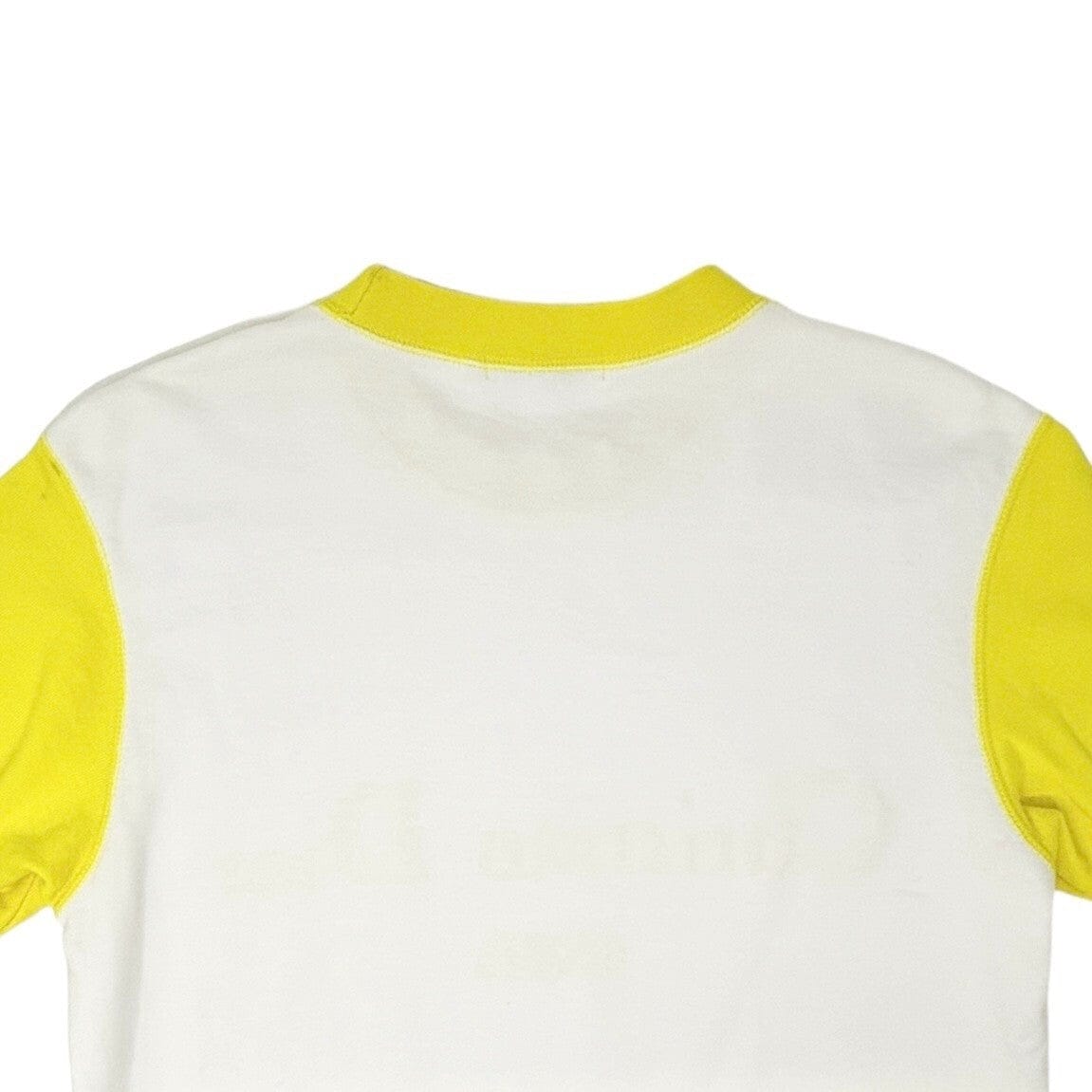 Luxury Promise Japan Christian Dior Sports Vintage Big Logo Sweatshirt Top #L Yellow Cotton Rank AB