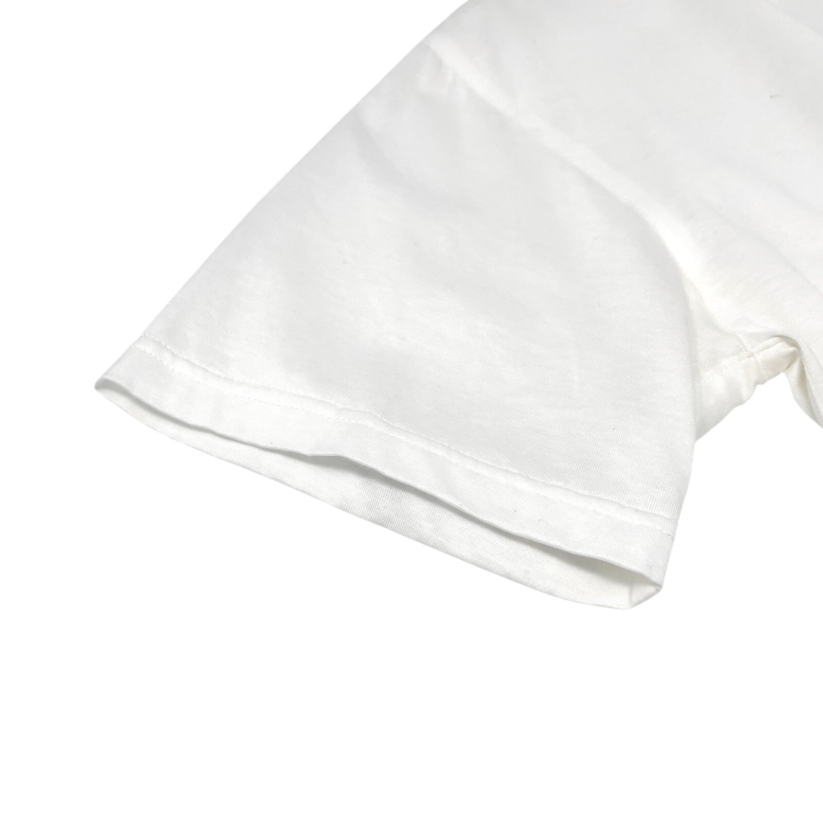 Luxury Promise Japan Christian Dior Sports Vintage Big Logo T-shirt Top #M White Dark Blue Cotton