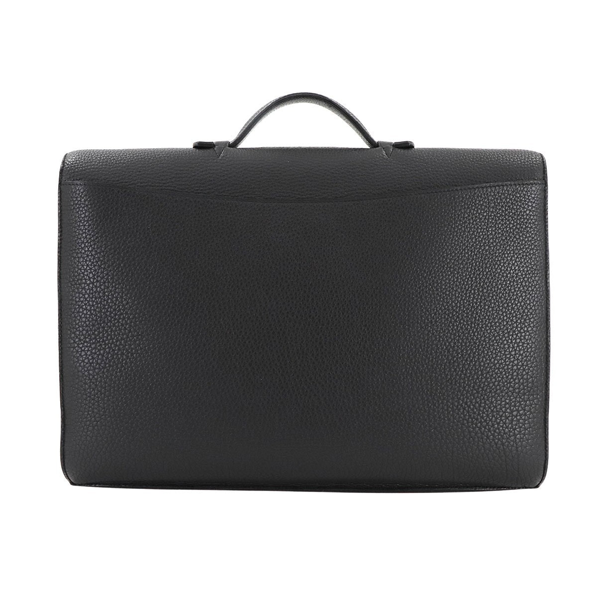 Luxury Promise Japan HERMES Sack A Depeche 41 Briefcase Business Bag Togo Black 90290810