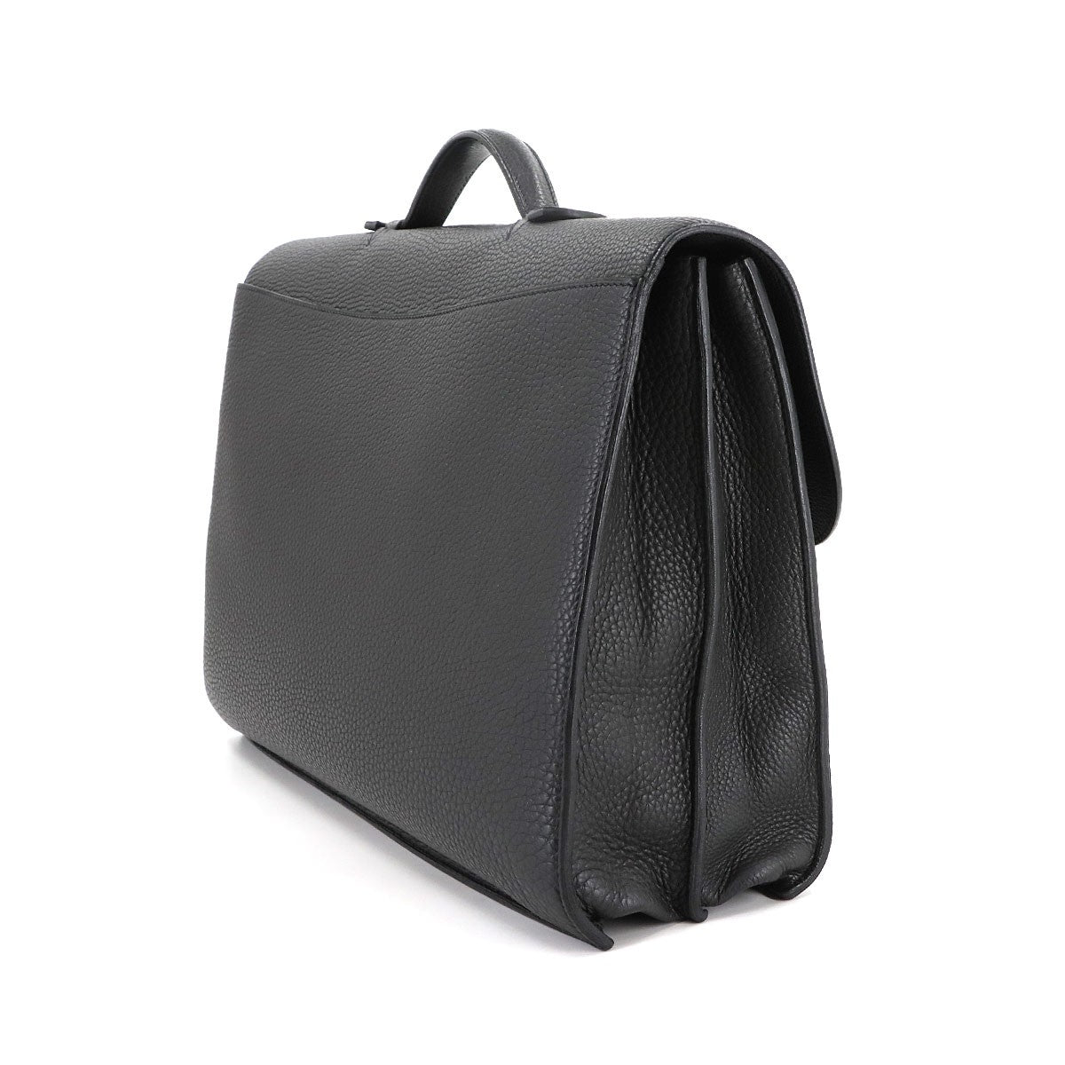 Luxury Promise Japan HERMES Sack A Depeche 41 Briefcase Business Bag Togo Black 90290810