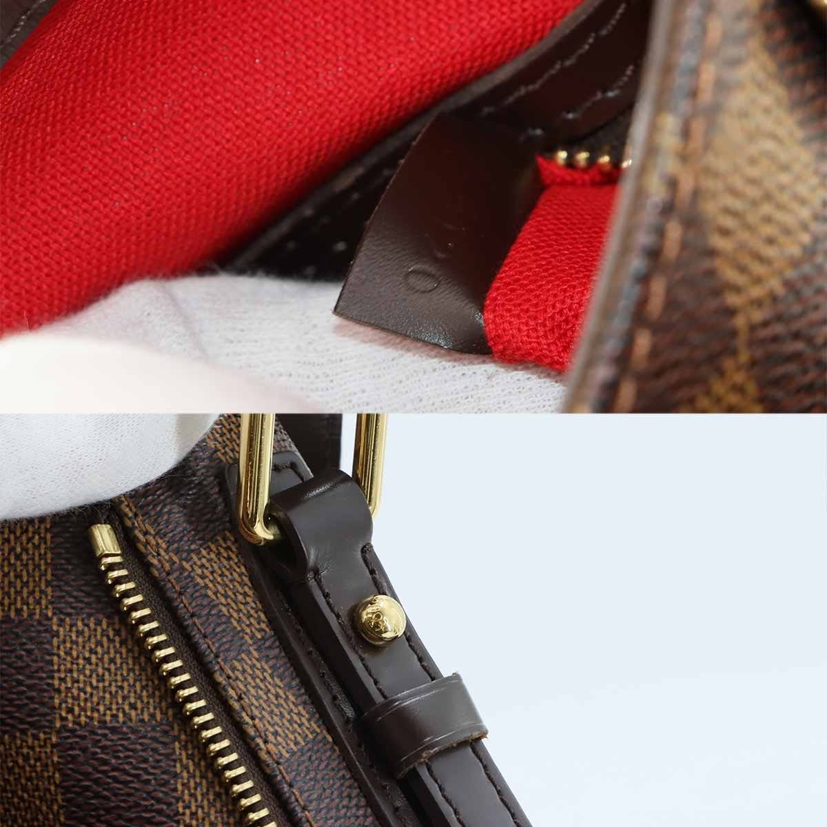 Luxury Promise Japan LOUIS VUITTON Damier Cabas Rivington Tote Bag Brown M41108 Purse 90290820