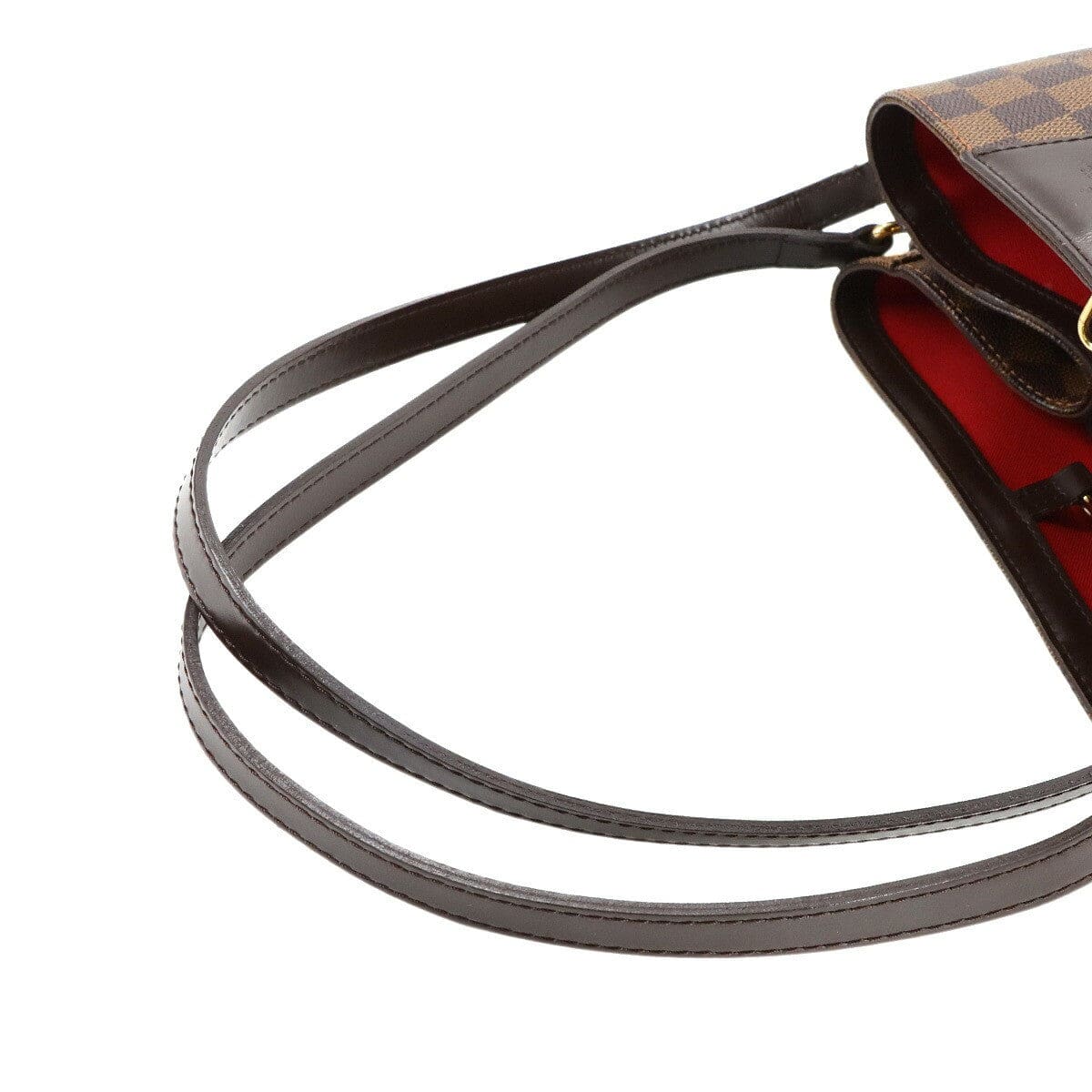 Luxury Promise Japan LOUIS VUITTON Damier Cabas Rivington Tote Bag Brown M41108 Purse 90290820