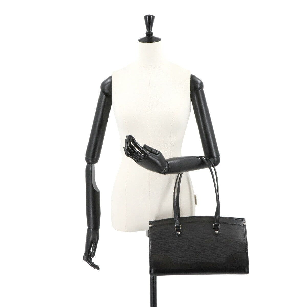 Luxury Promise Japan LOUIS VUITTON Epi Madeline PM Shoulder Bag Leather Noir M59332 Purse 90290875