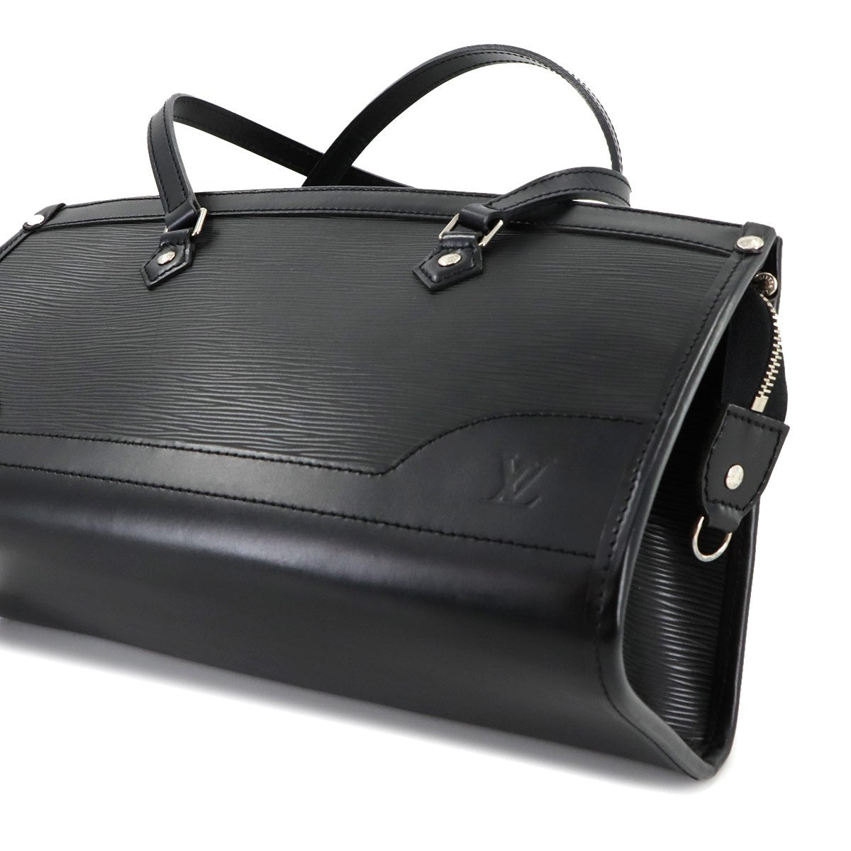 Luxury Promise Japan LOUIS VUITTON Epi Madeline PM Shoulder Bag Leather Noir M59332 Purse 90290875