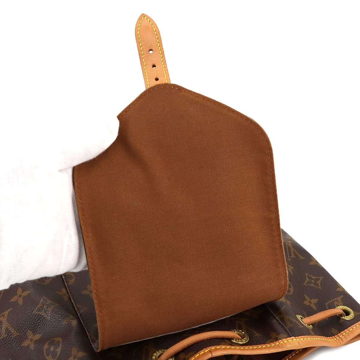 Luxury Promise Japan LOUIS VUITTON Monogram Montsouris MM Backpack Brown M51136 Purse 90280750