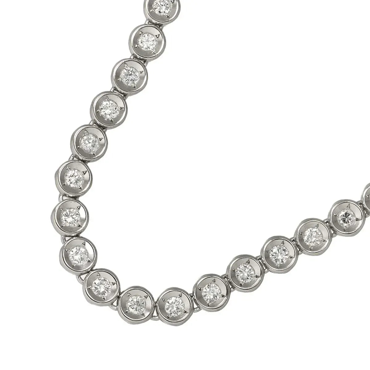 Luxury Promise Japan Diamond 5.50ct Necklace Pt Platinum 90289410
