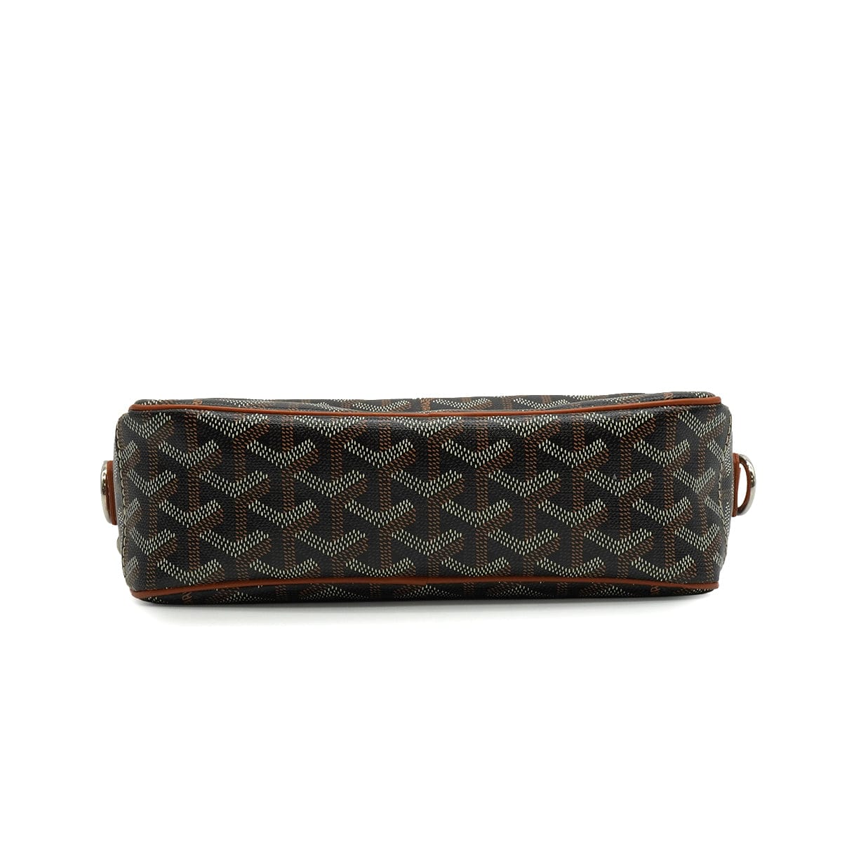 Luxury Promise Japan GOYARD CAP VERT PM BAG SHOULDER BAG BROWN GOYARDINE CANVAS 90344567