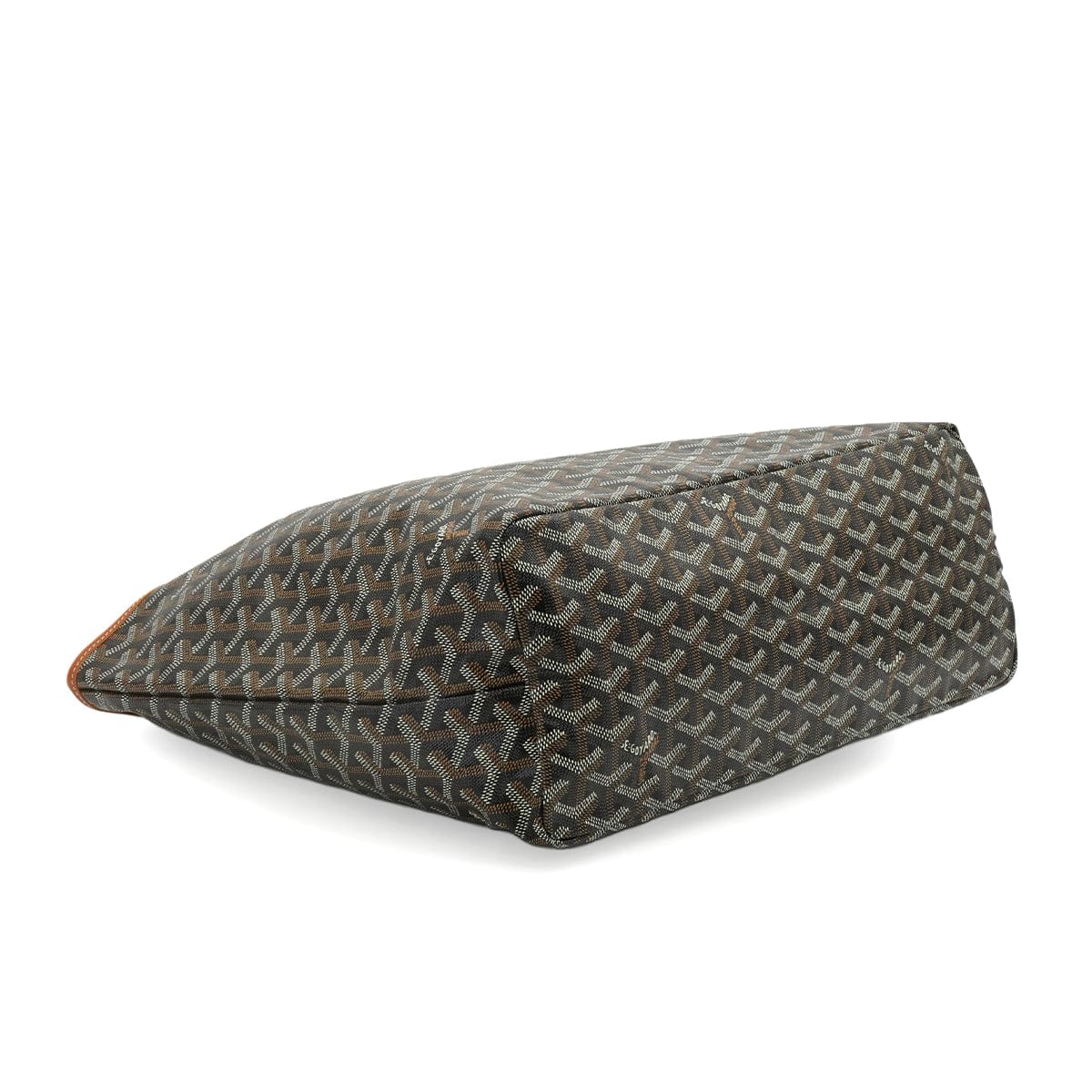 Luxury Promise Japan GOYARD SAINT LOUIS PM TOTE BAG BROWN GOYARDINE CANVAS 90344580