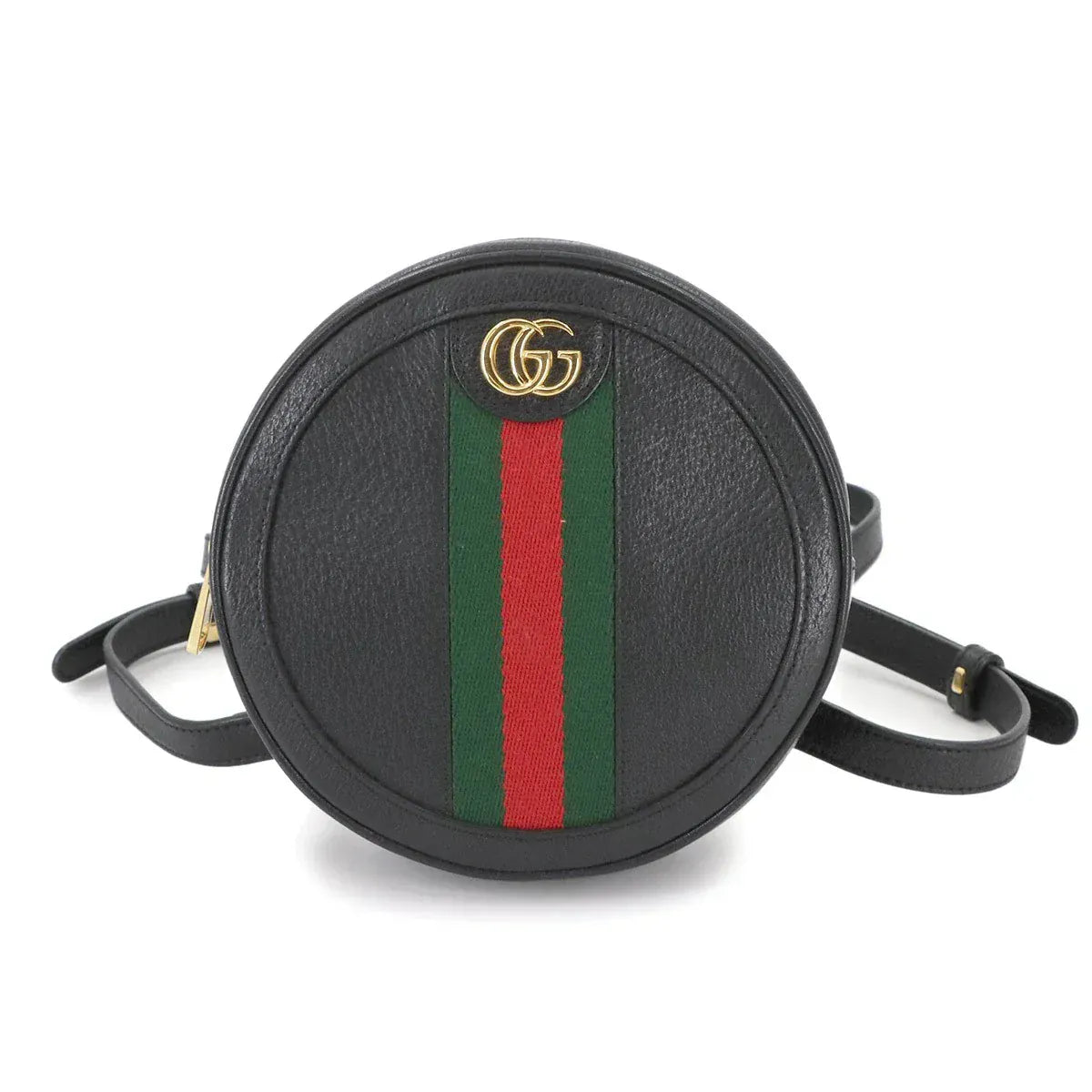 Luxury Promise Japan GUCCI Ophidia Backpack Leather Black 598661 90282992