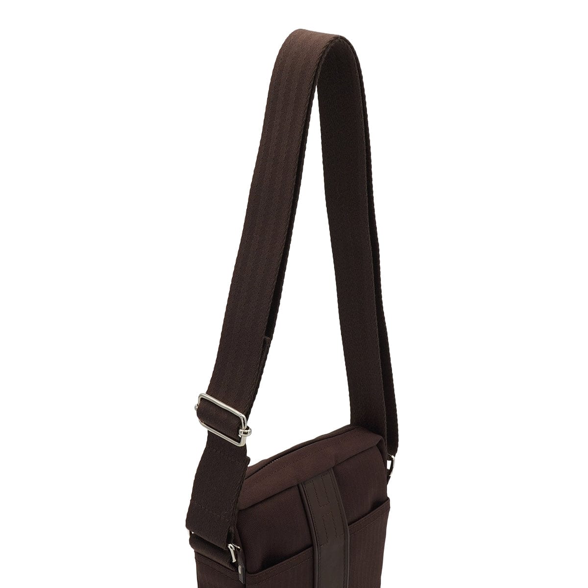 Luxury Promise Japan HERMES ACAPULCO BANDOULIERE PM HAVANE TOILE CHEVRON SHOULDER BAG PALLADIUM HARDWARE 90332966