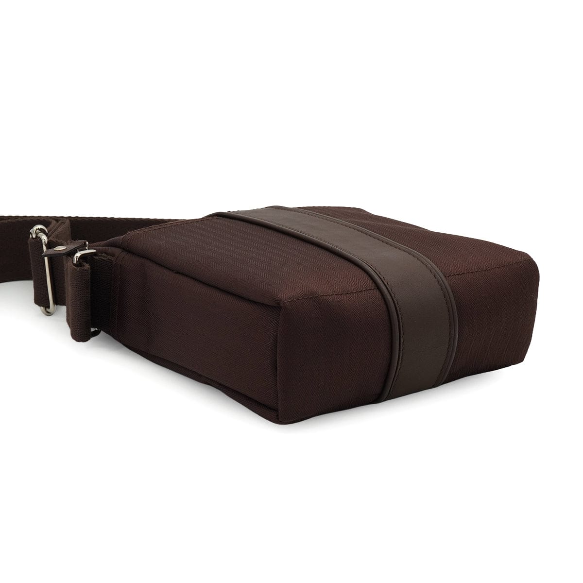 Luxury Promise Japan HERMES ACAPULCO BANDOULIERE PM HAVANE TOILE CHEVRON SHOULDER BAG PALLADIUM HARDWARE 90332966