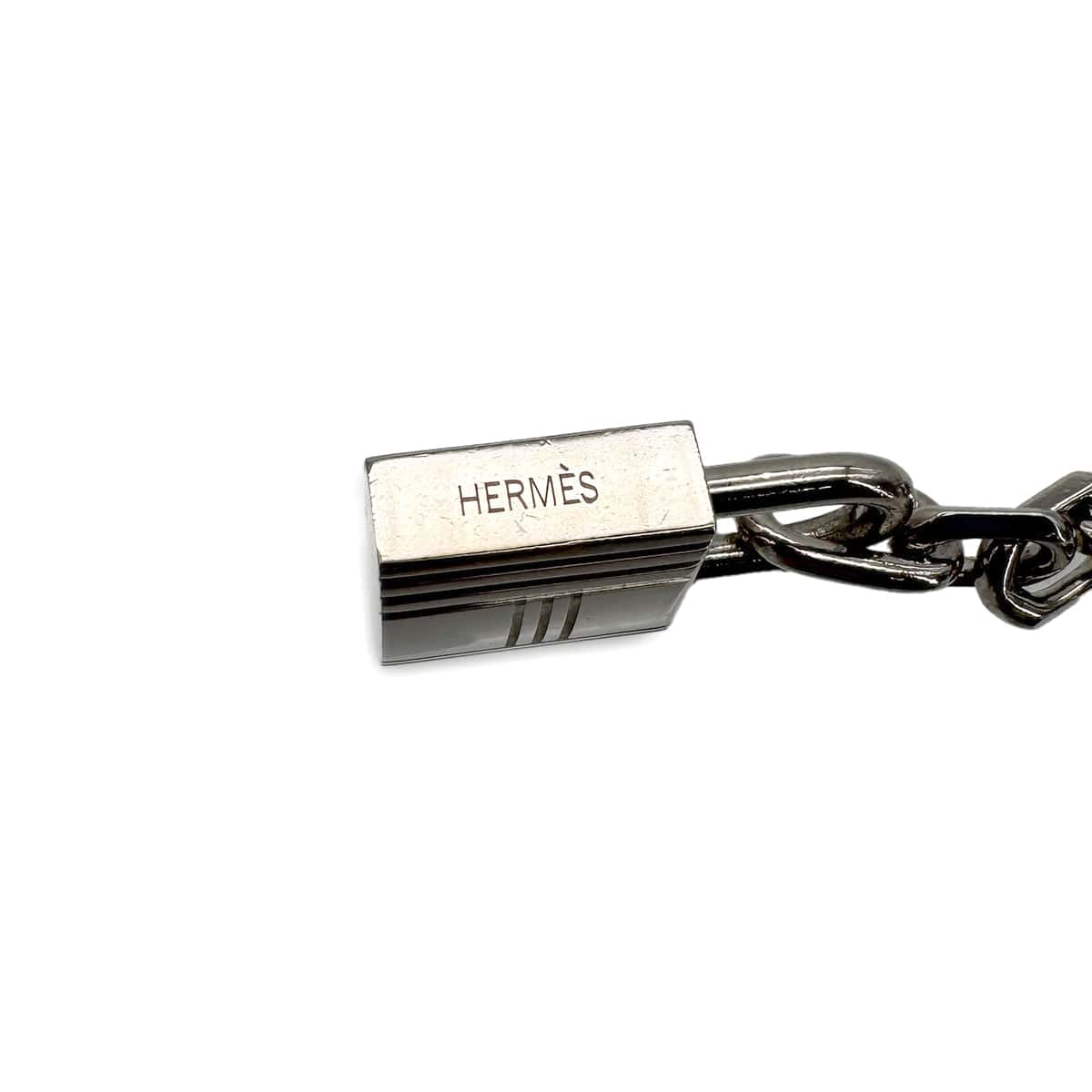 Luxury Promise Japan HERMES BAG CHARM AMULET 4 SILVER ACCESSORY 90306859