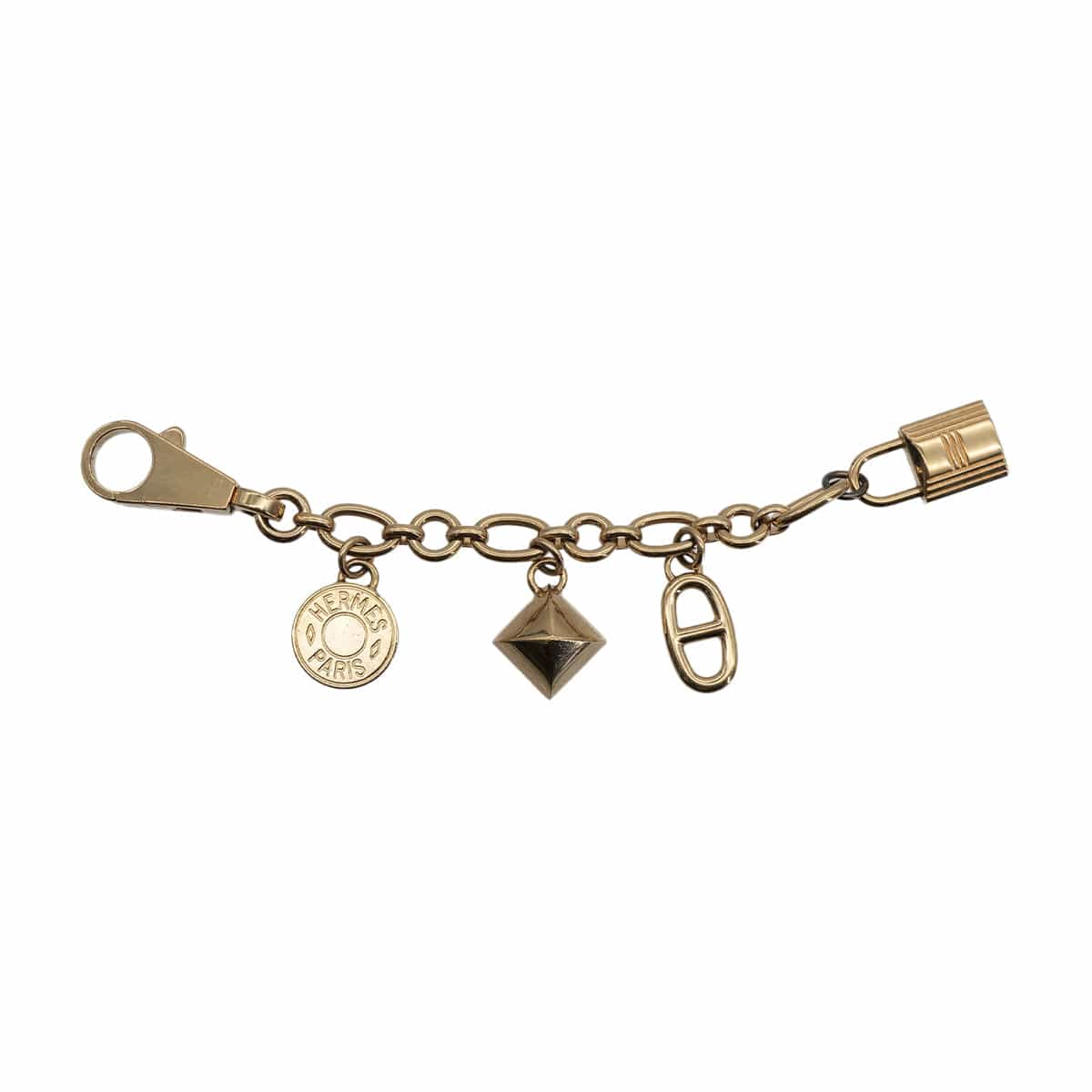 Luxury Promise Japan HERMES BAG CHARM OLGA AMULET 4 ACCESSORY GOLD 90313281