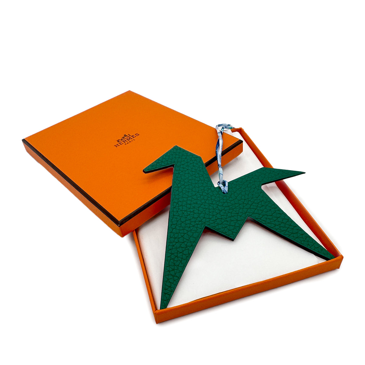 Luxury Promise Japan HERMES BAG CHARM PETIT H ORIGAMI HORSE TAURILLON CLAMENCE VERT VERTIGO 90283599