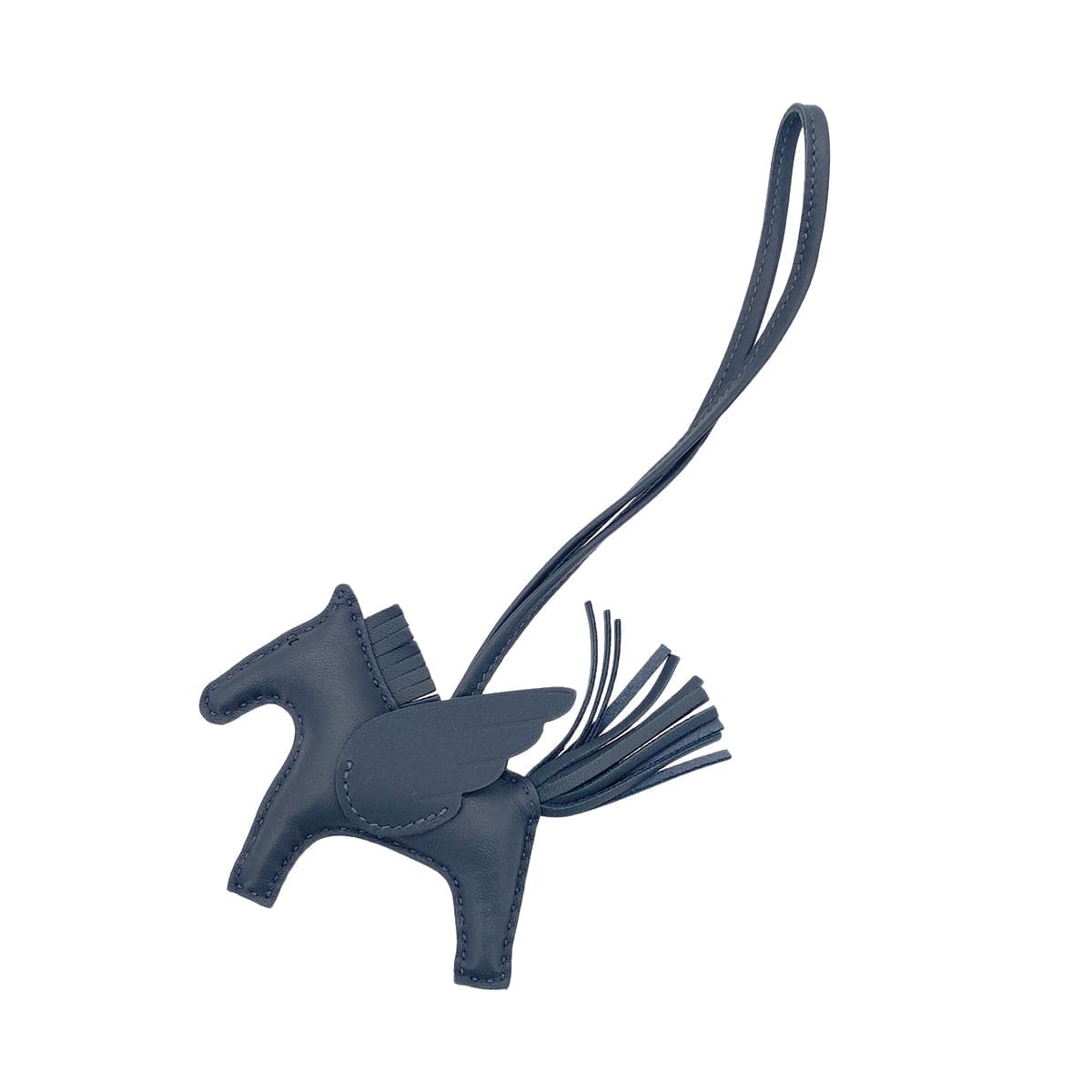 Luxury Promise Japan HERMES BAG CHARM RODEO PEGASUS PM ARDOISE AGNEAU MILO W 90299095